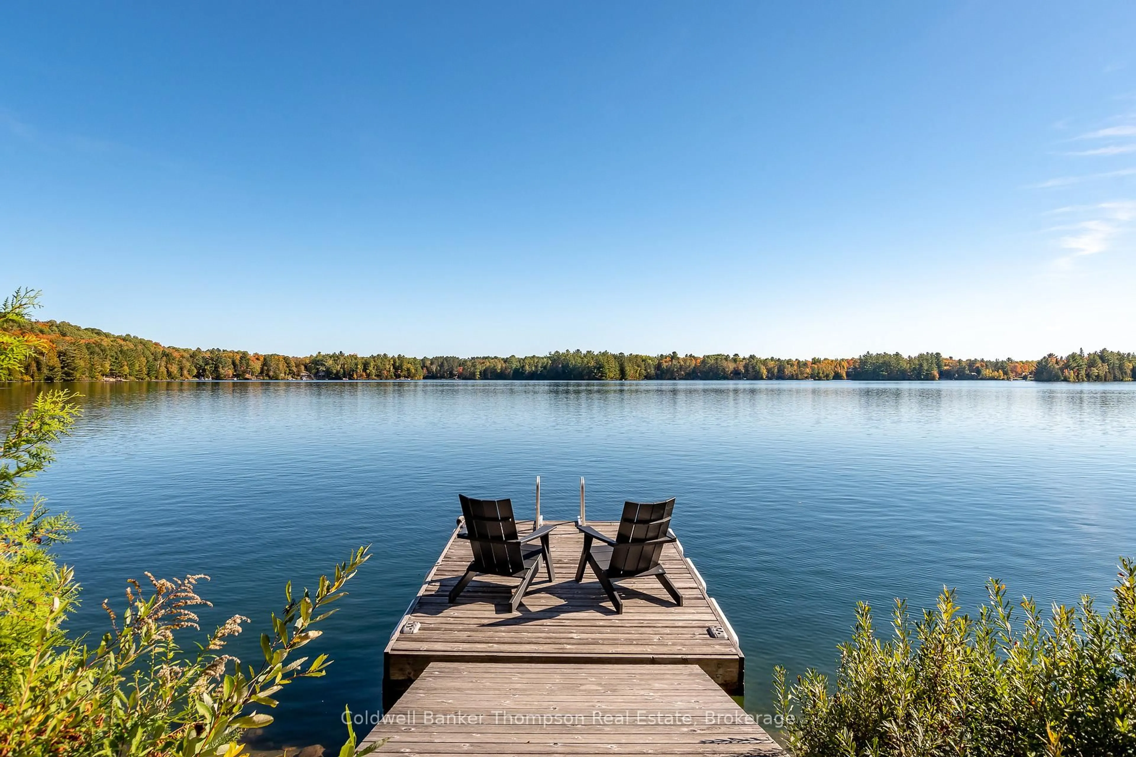Patio, water/lake/river/ocean view for 57 Mayflower Lane, Perry Ontario P0A 1J0