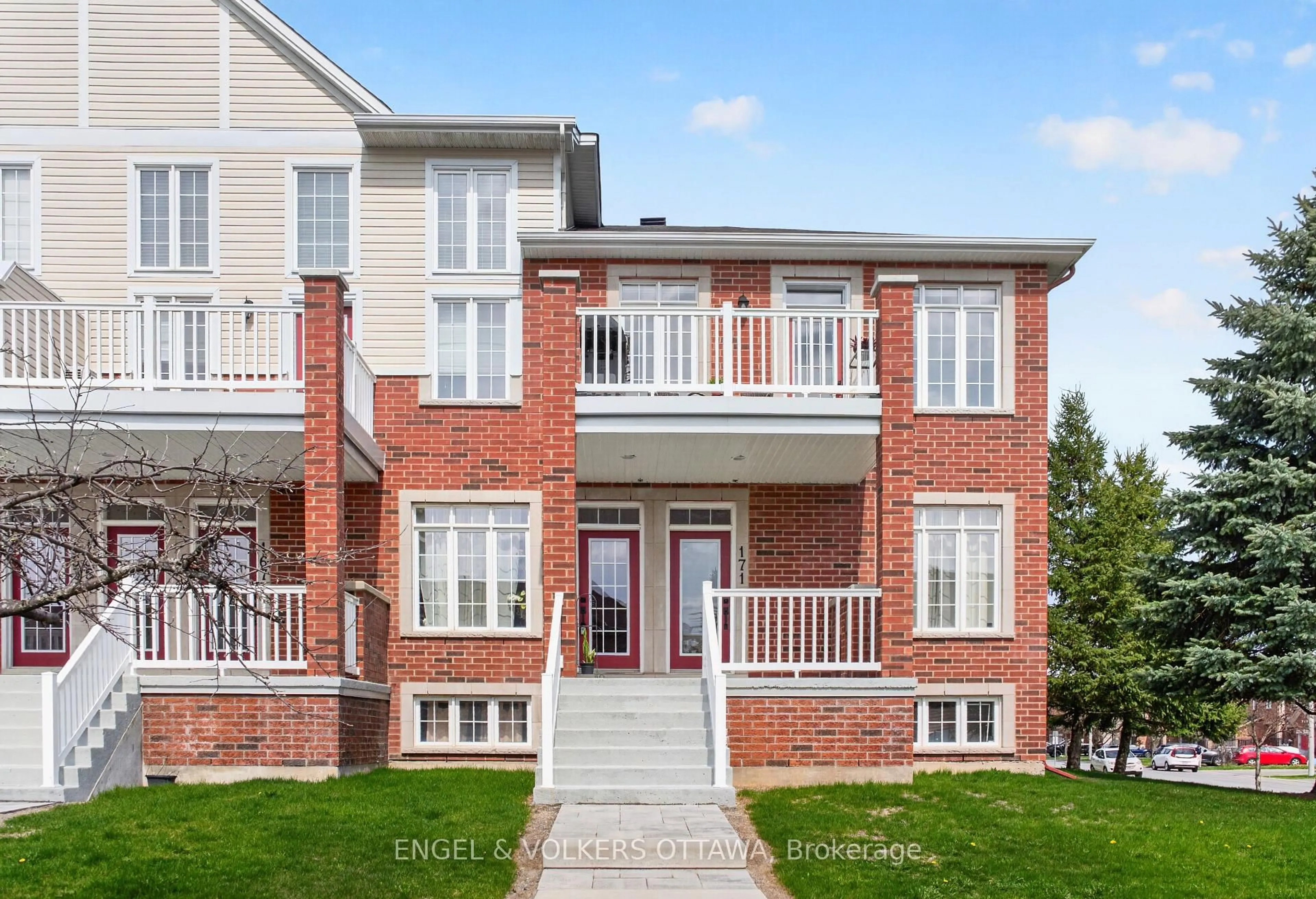 Home with brick exterior material, street for 169 Eye Bright Cres, Ottawa Ontario K1V 2K5
