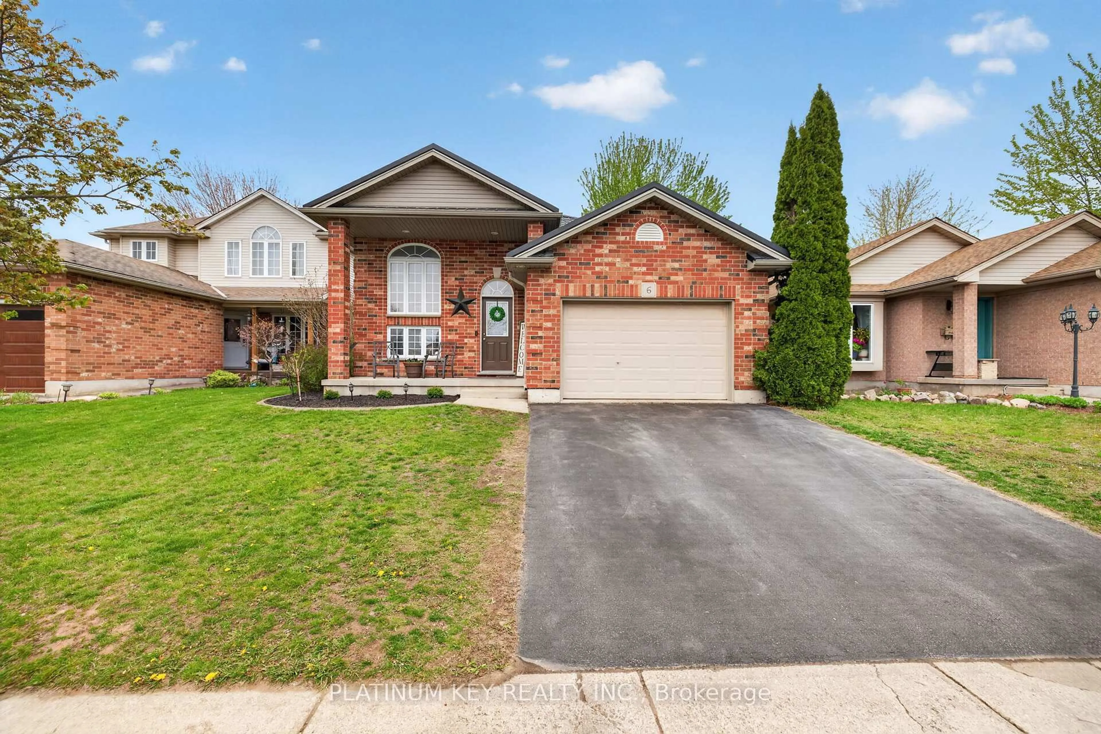 Home with brick exterior material, street for 6 Juniper Cres, Strathroy-Caradoc Ontario N7G 4C1