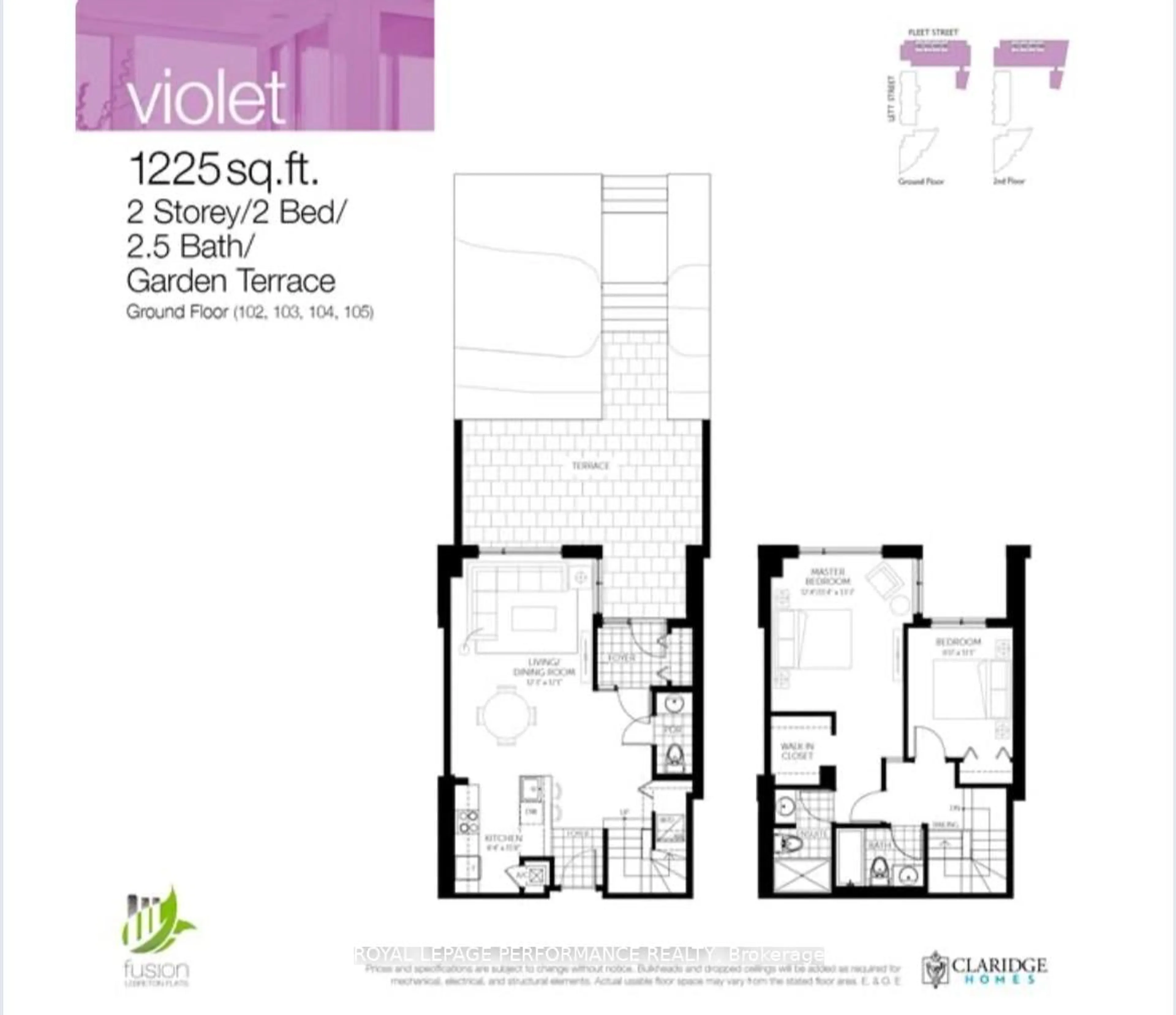 Floor plan for 300A Lett St #104, Ottawa Ontario K1R 0A8