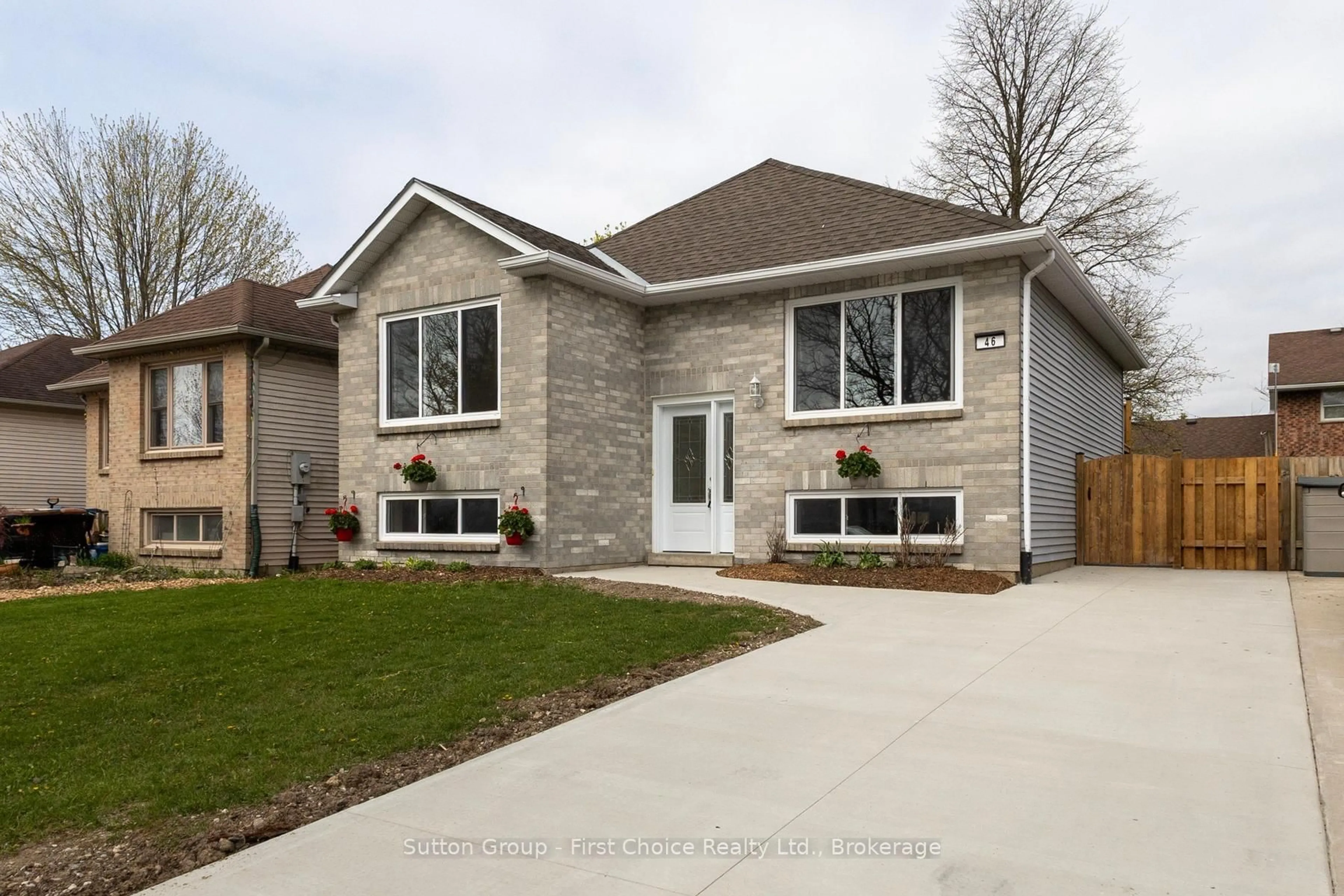 Home with brick exterior material, street for 46 Morgan St, Stratford Ontario N5A 7V1