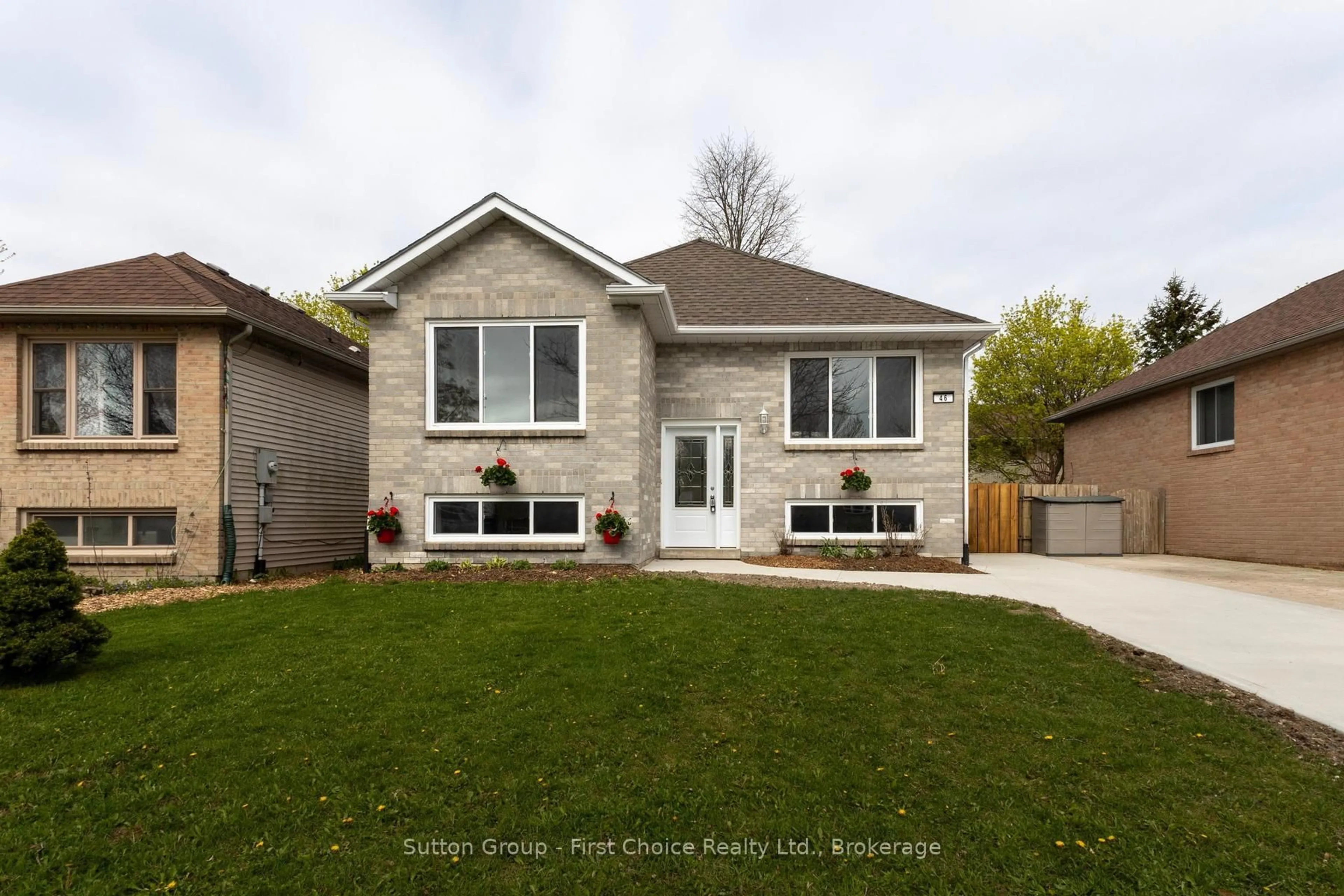 Home with brick exterior material, street for 46 Morgan St, Stratford Ontario N5A 7V1