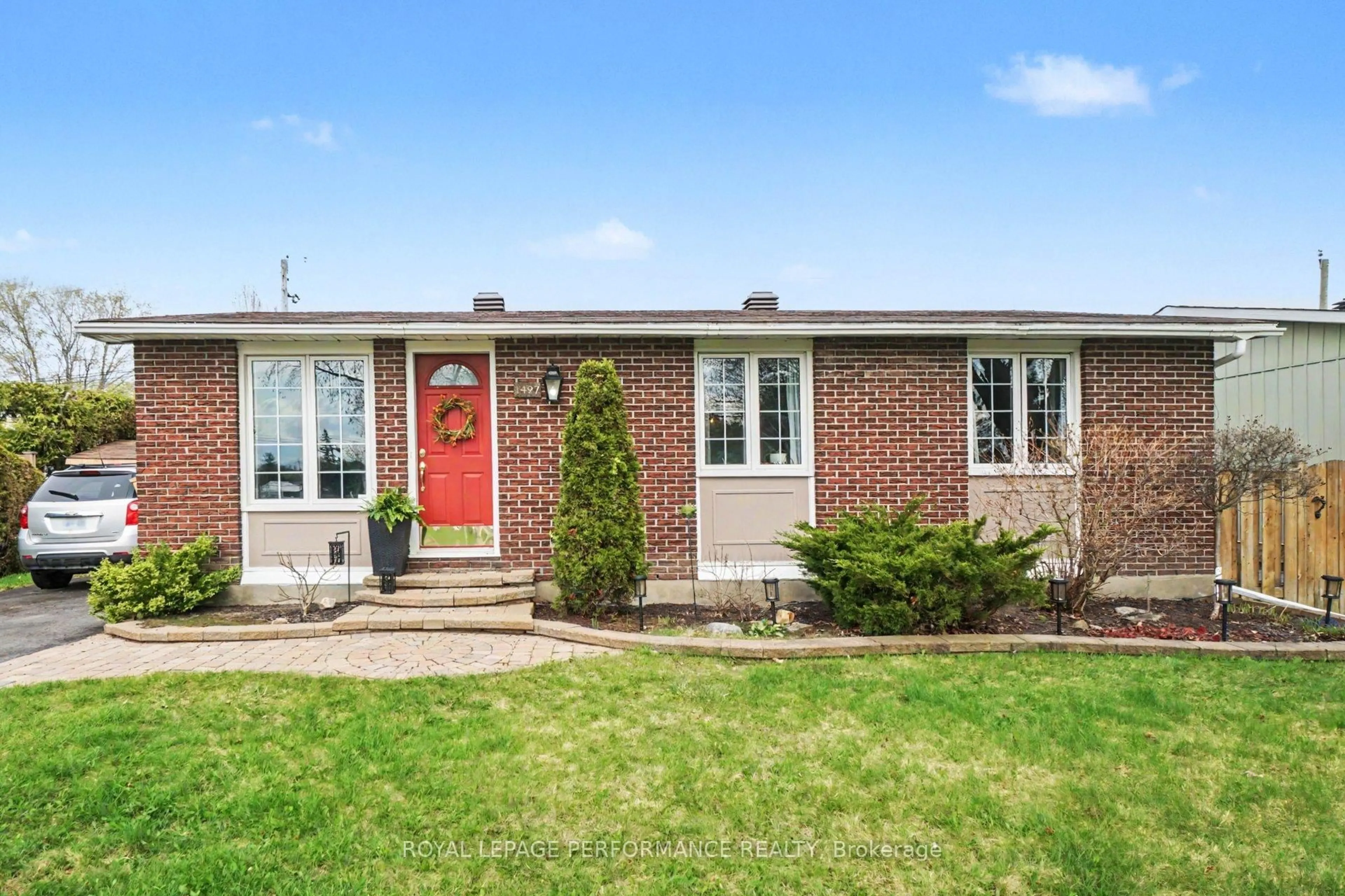 Home with brick exterior material, street for 1497 Blackheath St, Orleans Ontario K1E 1K6
