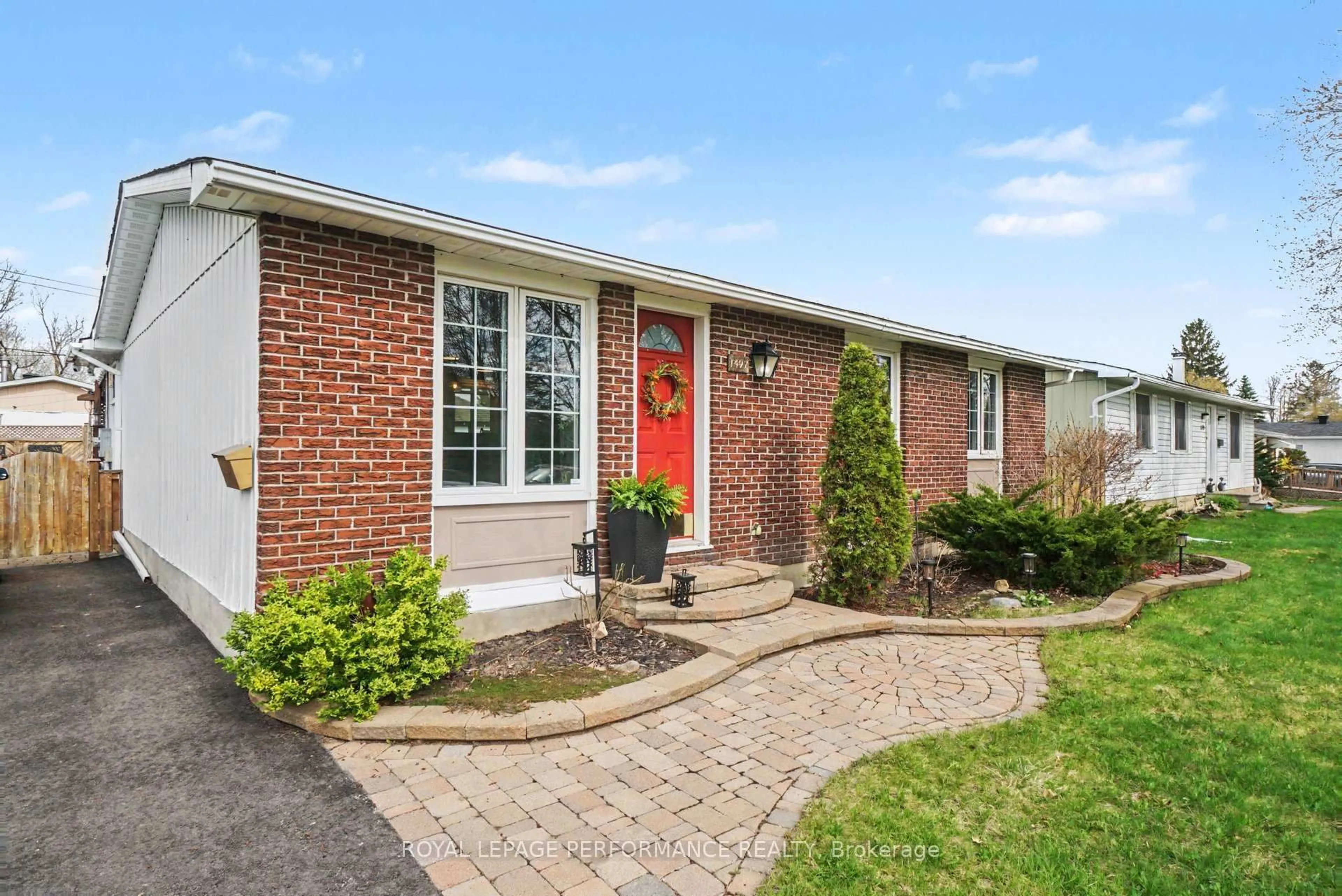 Home with brick exterior material, street for 1497 Blackheath St, Orleans Ontario K1E 1K6