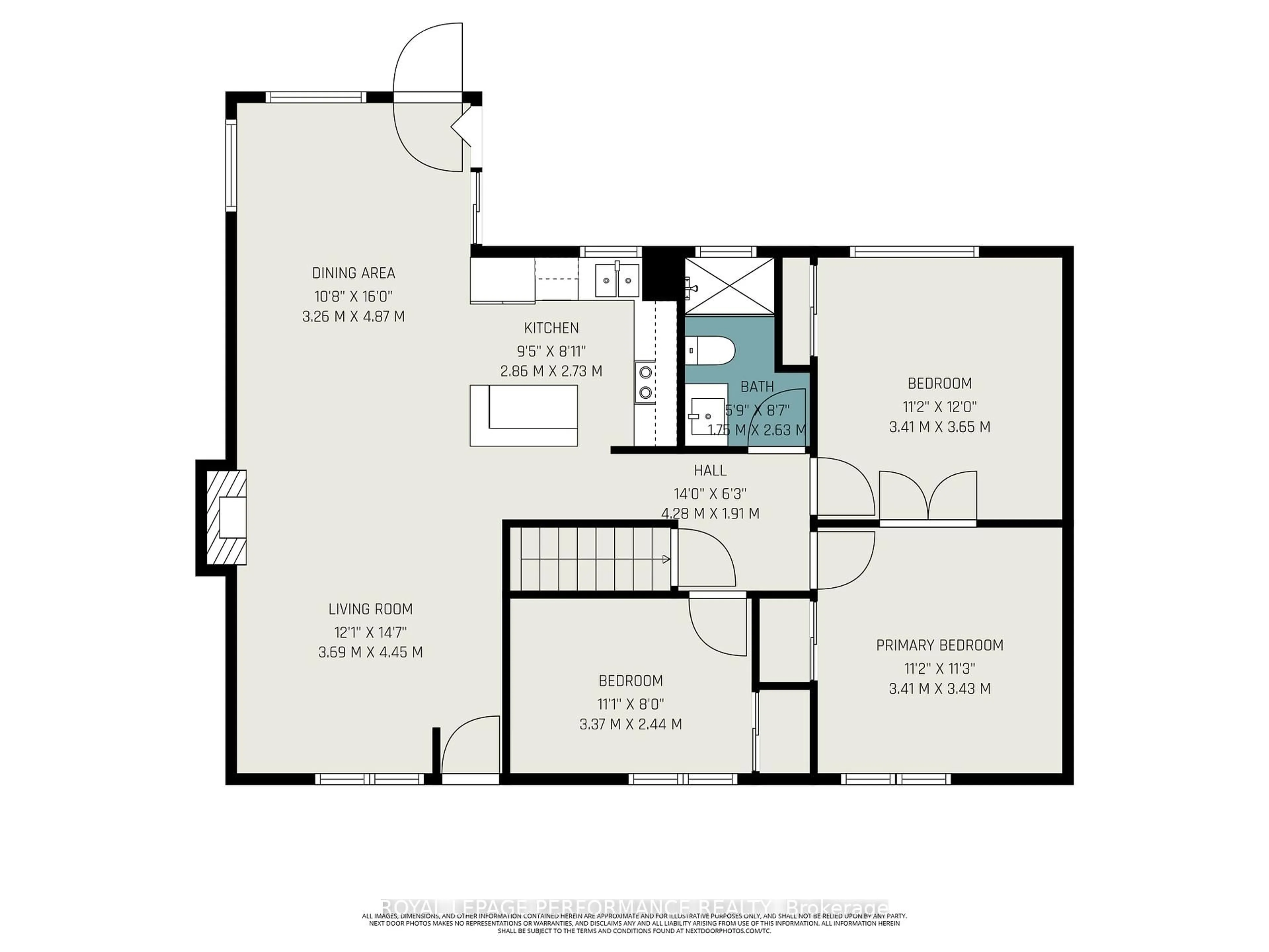 Floor plan for 1497 Blackheath St, Orleans Ontario K1E 1K6