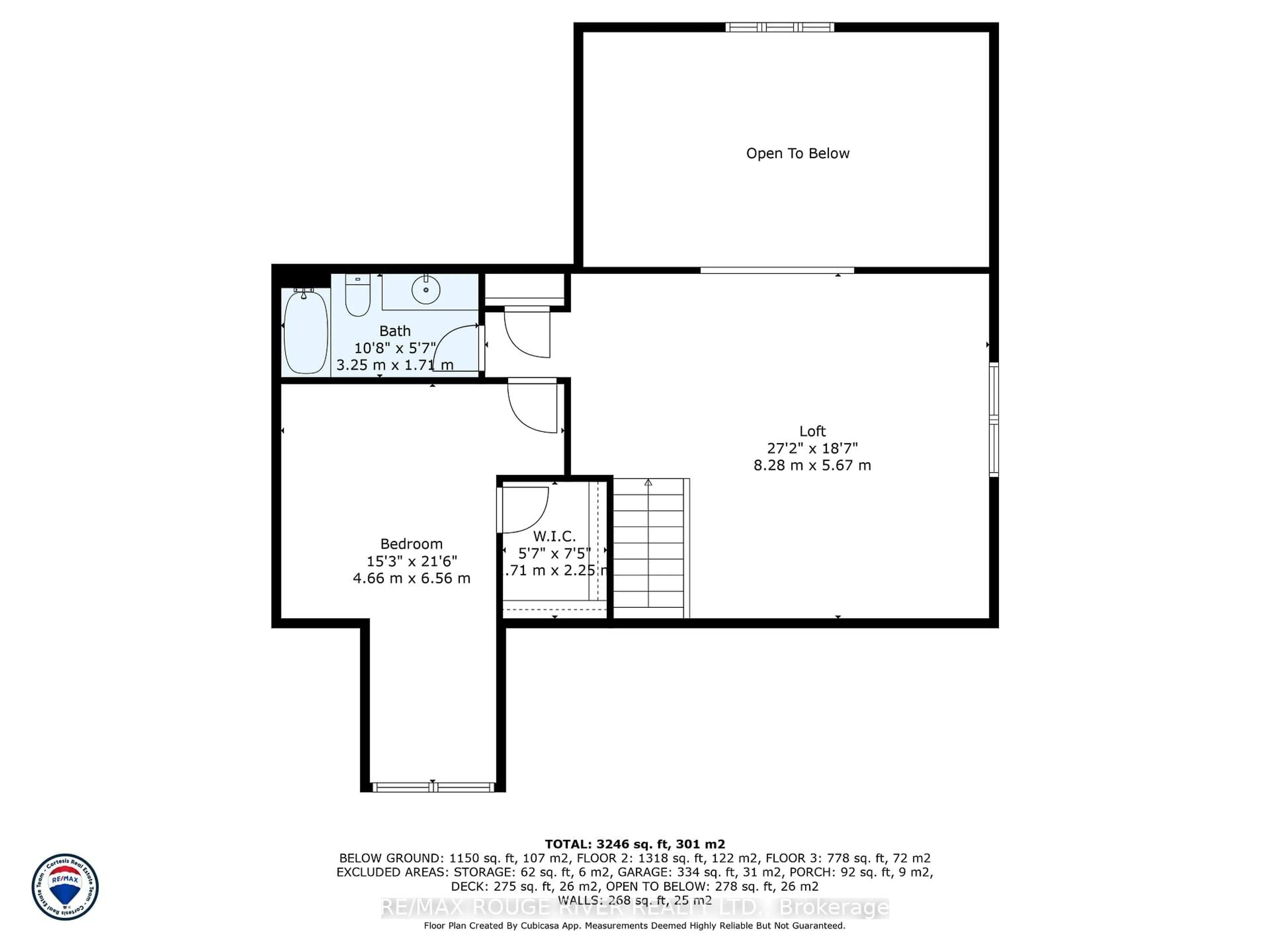 Floor plan for 54 Corbett St, Port Hope Ontario L1A 3Z9