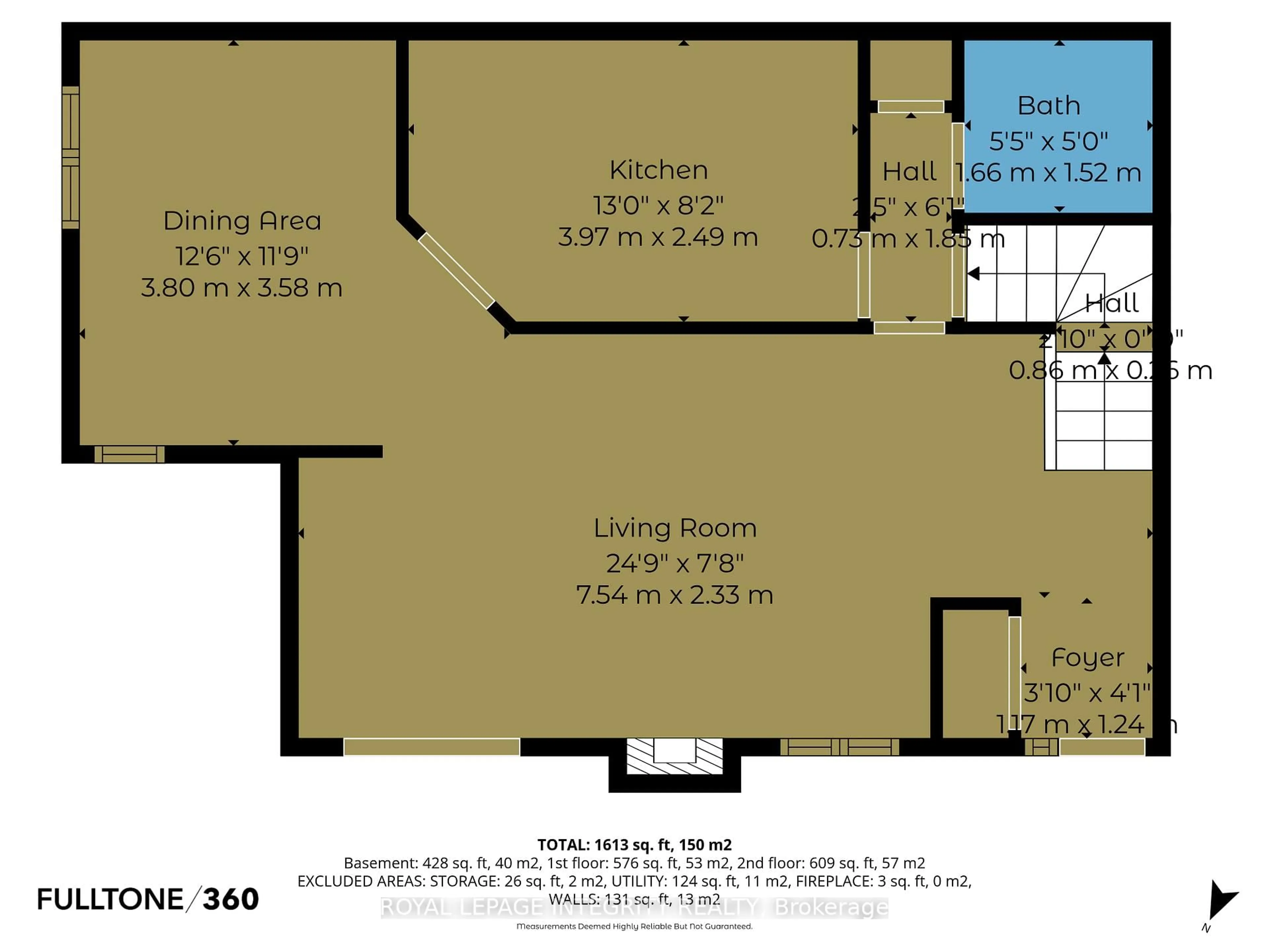 Floor plan for 545 Canteval Terr #110, Ottawa Ontario K4A 2E4