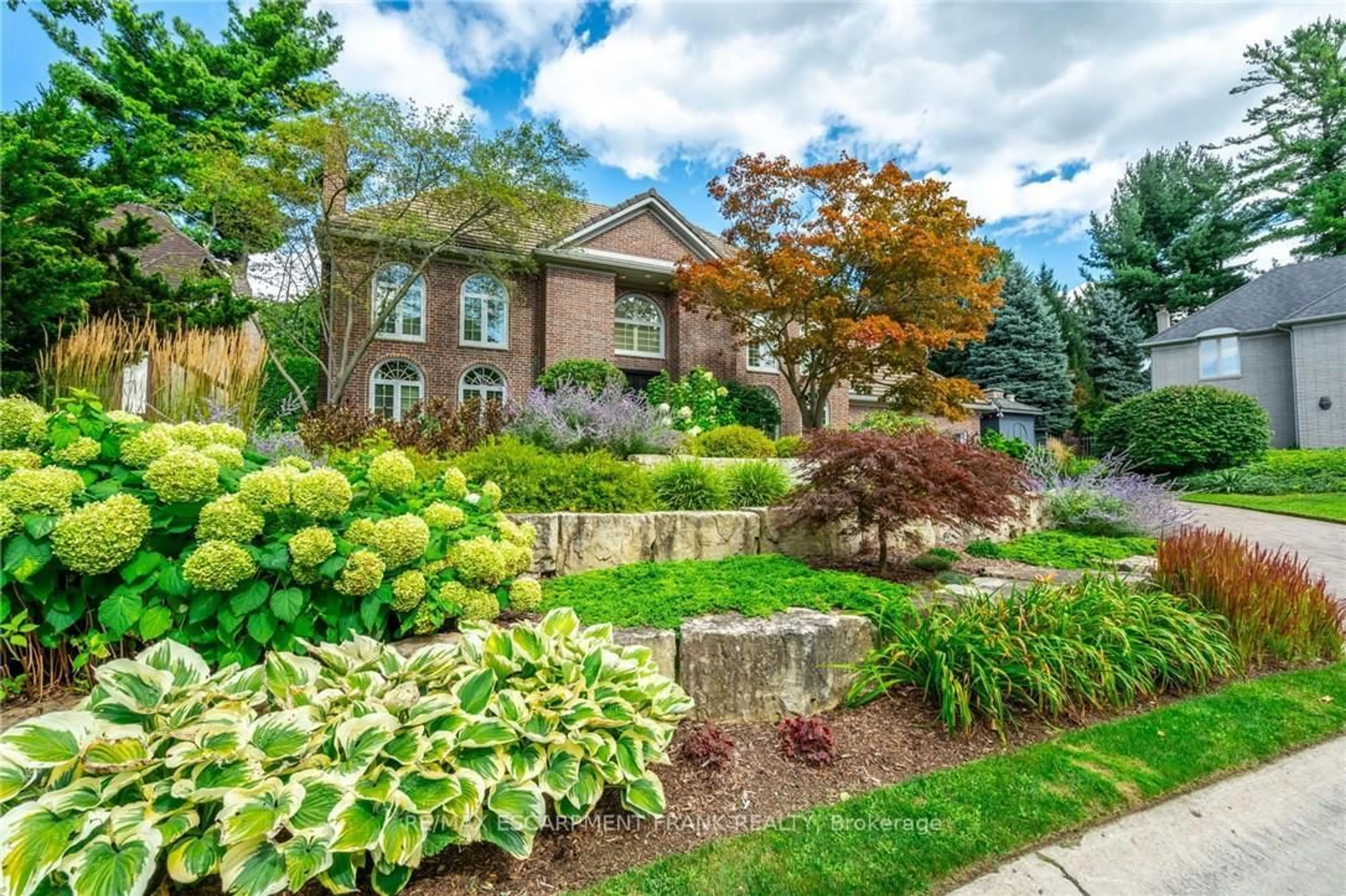 Home with brick exterior material, street for 45 Peppertree Cres, Hamilton Ontario L9G 4L8