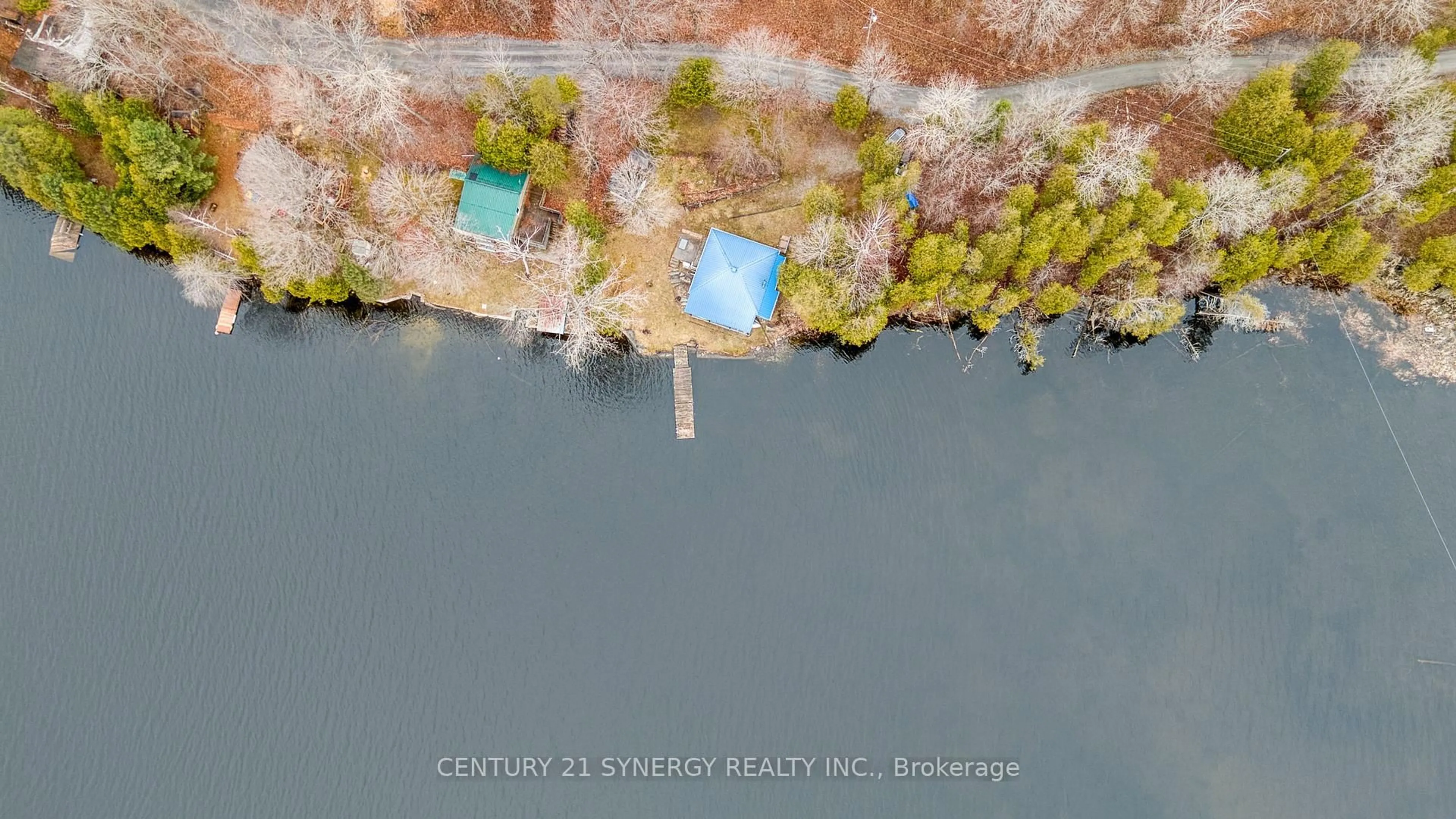A pic from outside/outdoor area/front of a property/back of a property/a pic from drone, water/lake/river/ocean view for 747 Brooks Corners Rr5 Rd, Perth Ontario K7H 3C7