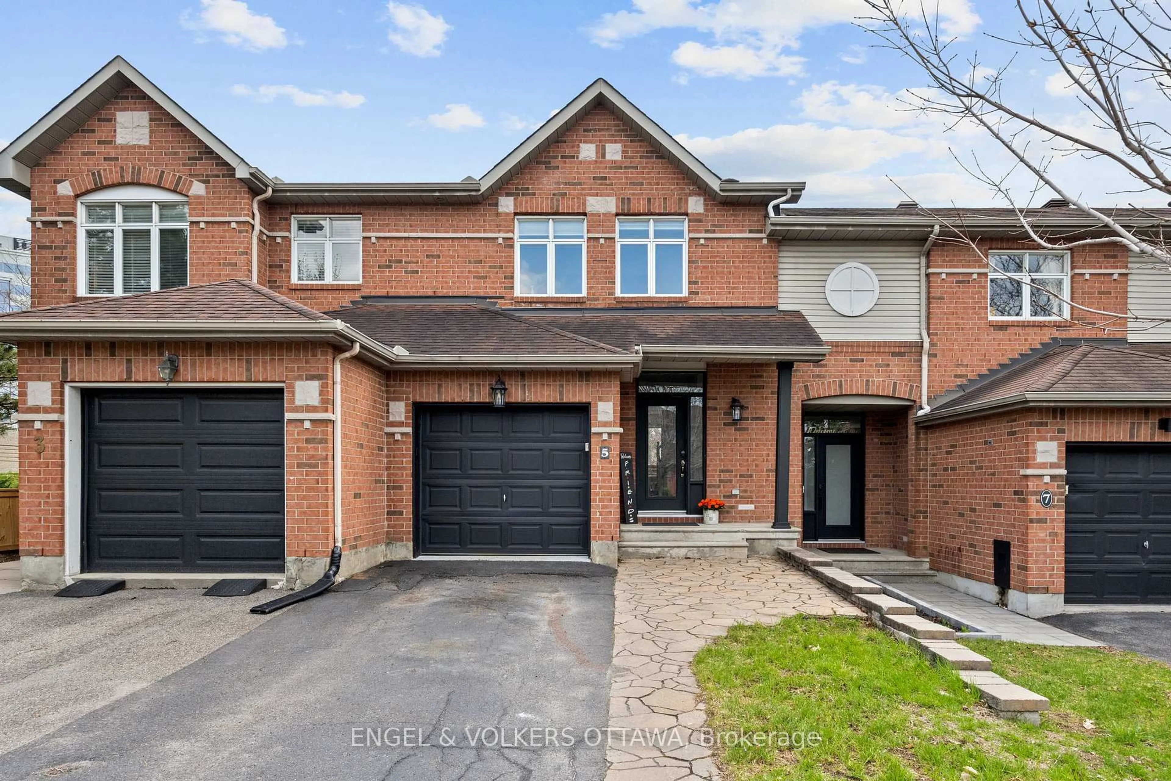Home with brick exterior material, street for 5 Kimberwick Cres, Ottawa Ontario K1V 1K6