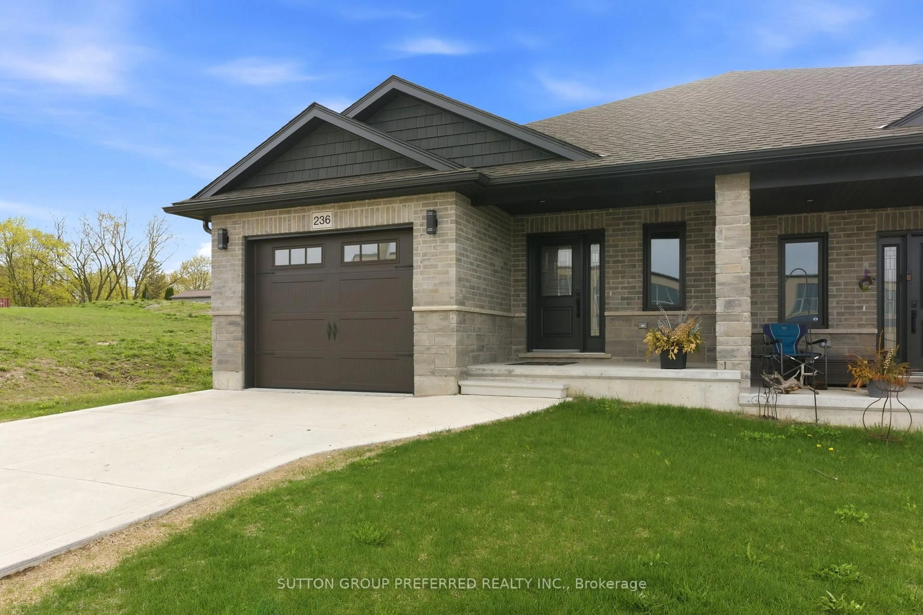 Home with brick exterior material, street for 236 BEECH St, Central Huron Ontario N0M 1L0