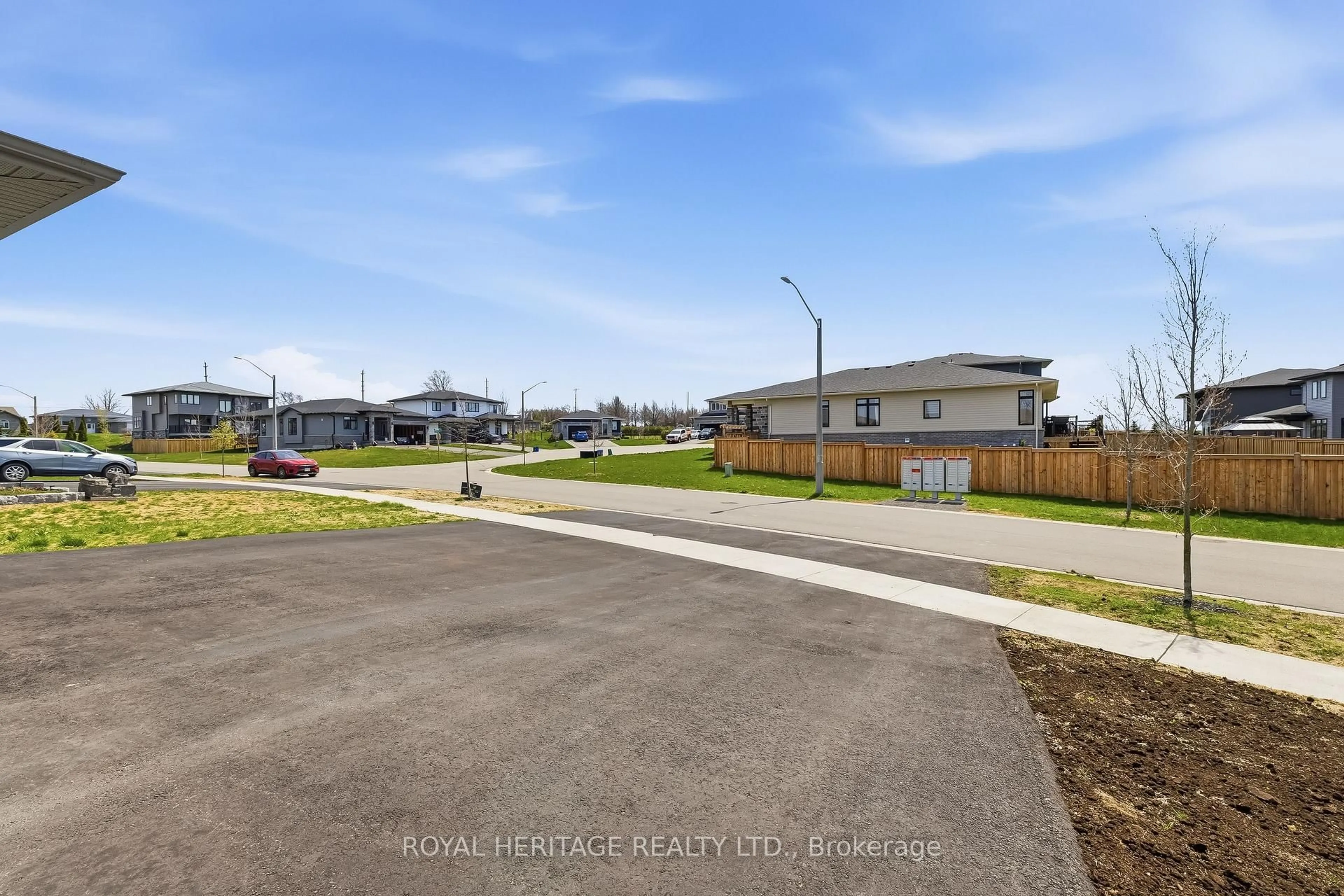 A pic from outside/outdoor area/front of a property/back of a property/a pic from drone, street for 24 Prairie Run Rd, Cramahe Ontario K0K 1S0