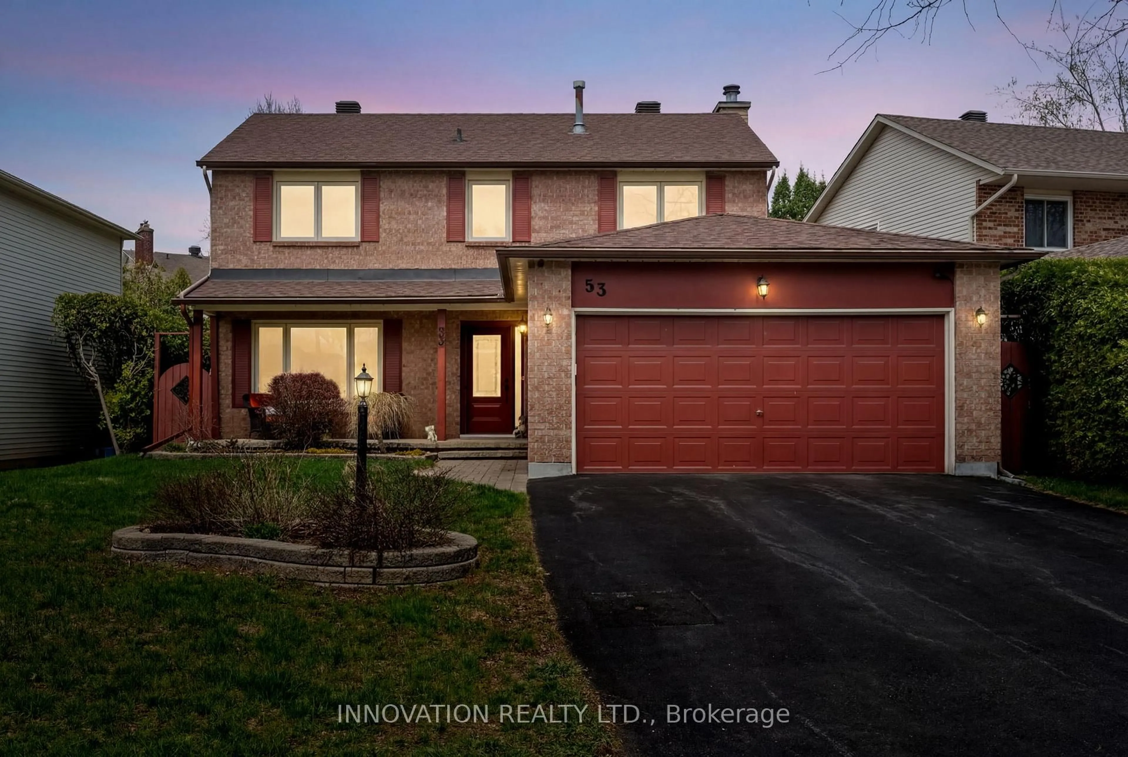 Home with brick exterior material, street for 53 Equestrian Dr, Ottawa Ontario K2M 1E9