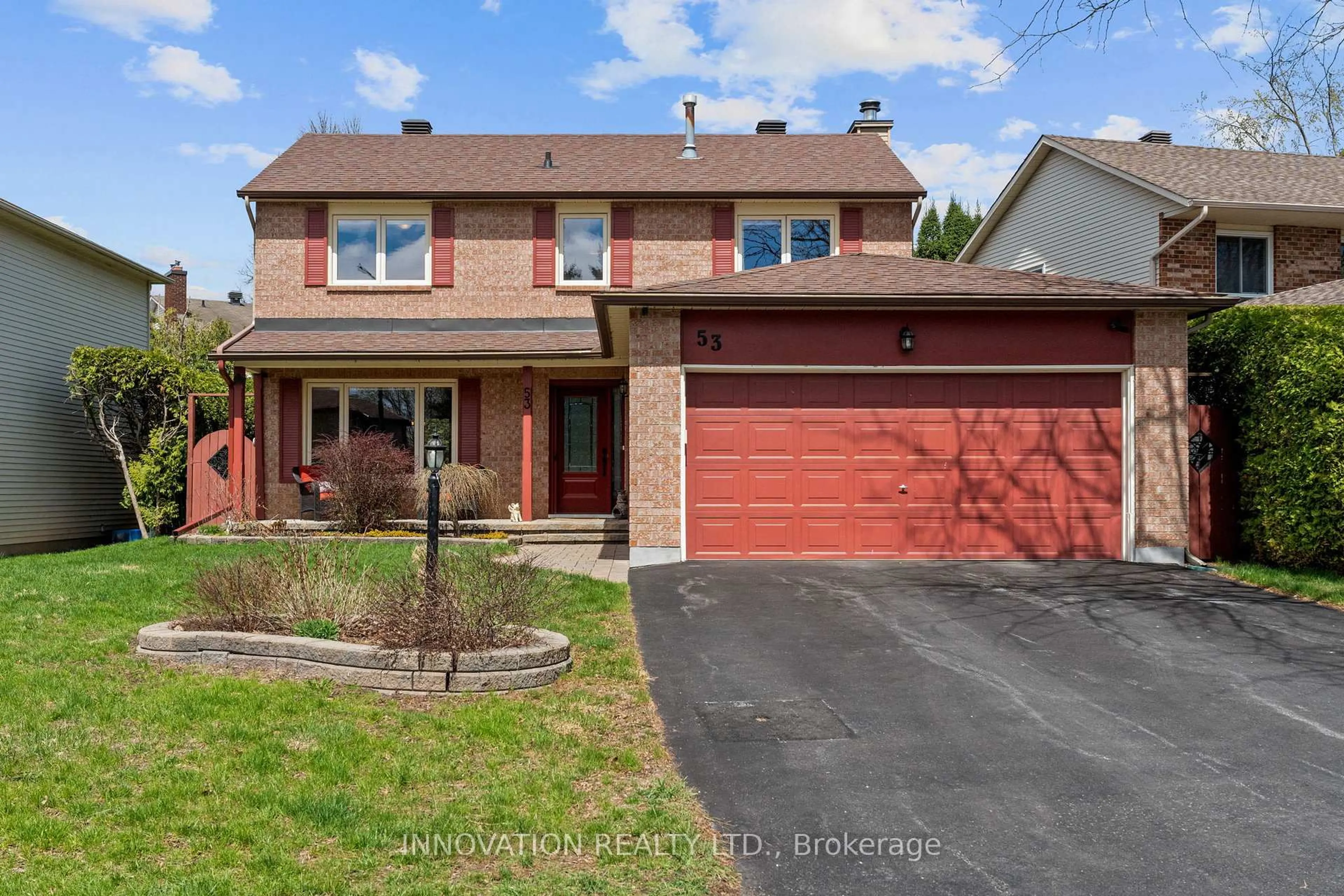 Home with brick exterior material, street for 53 Equestrian Dr, Ottawa Ontario K2M 1E9