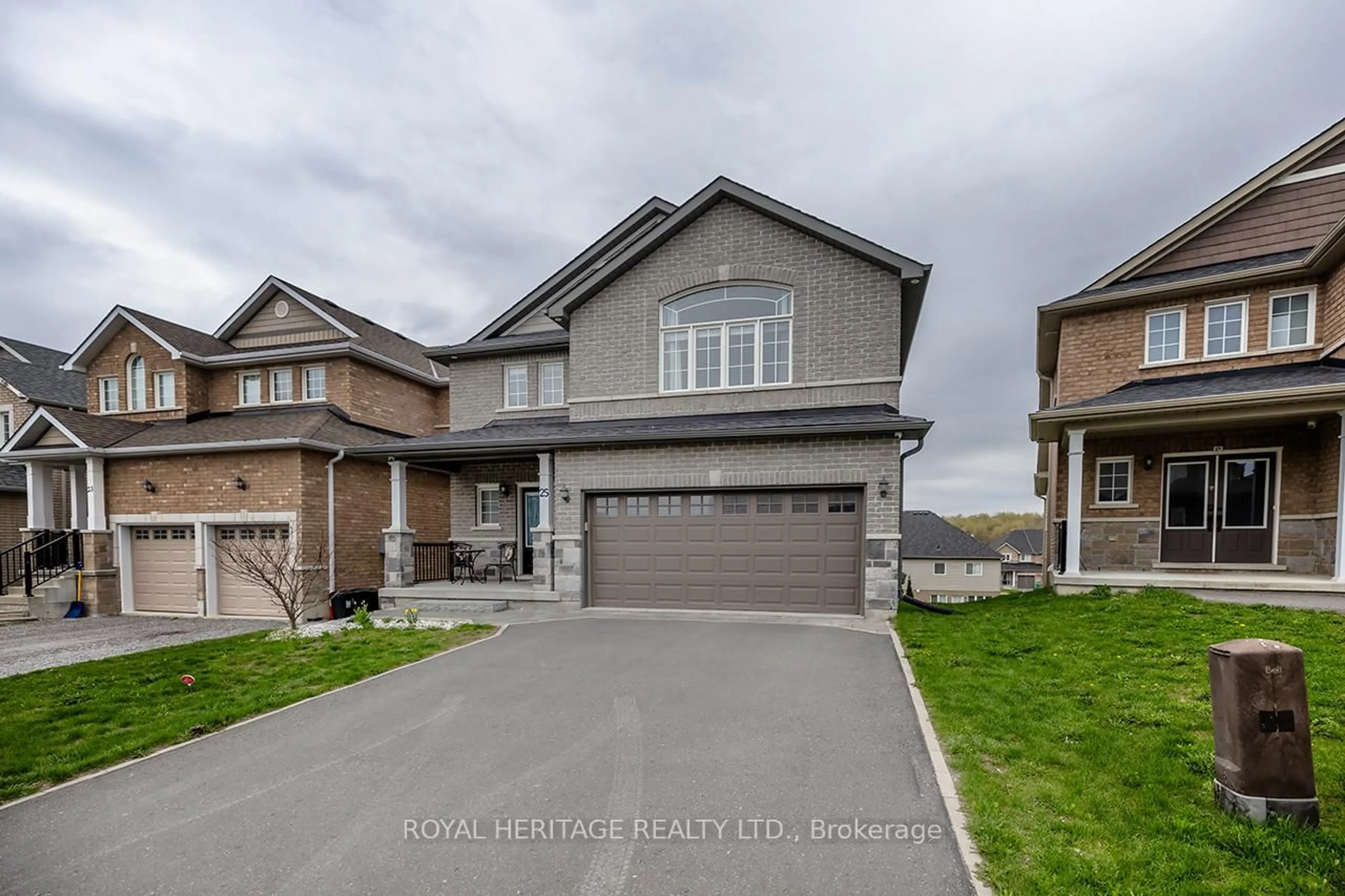 Home with brick exterior material, street for 25 Summer Lane, Selwyn Ontario K9L 0G4