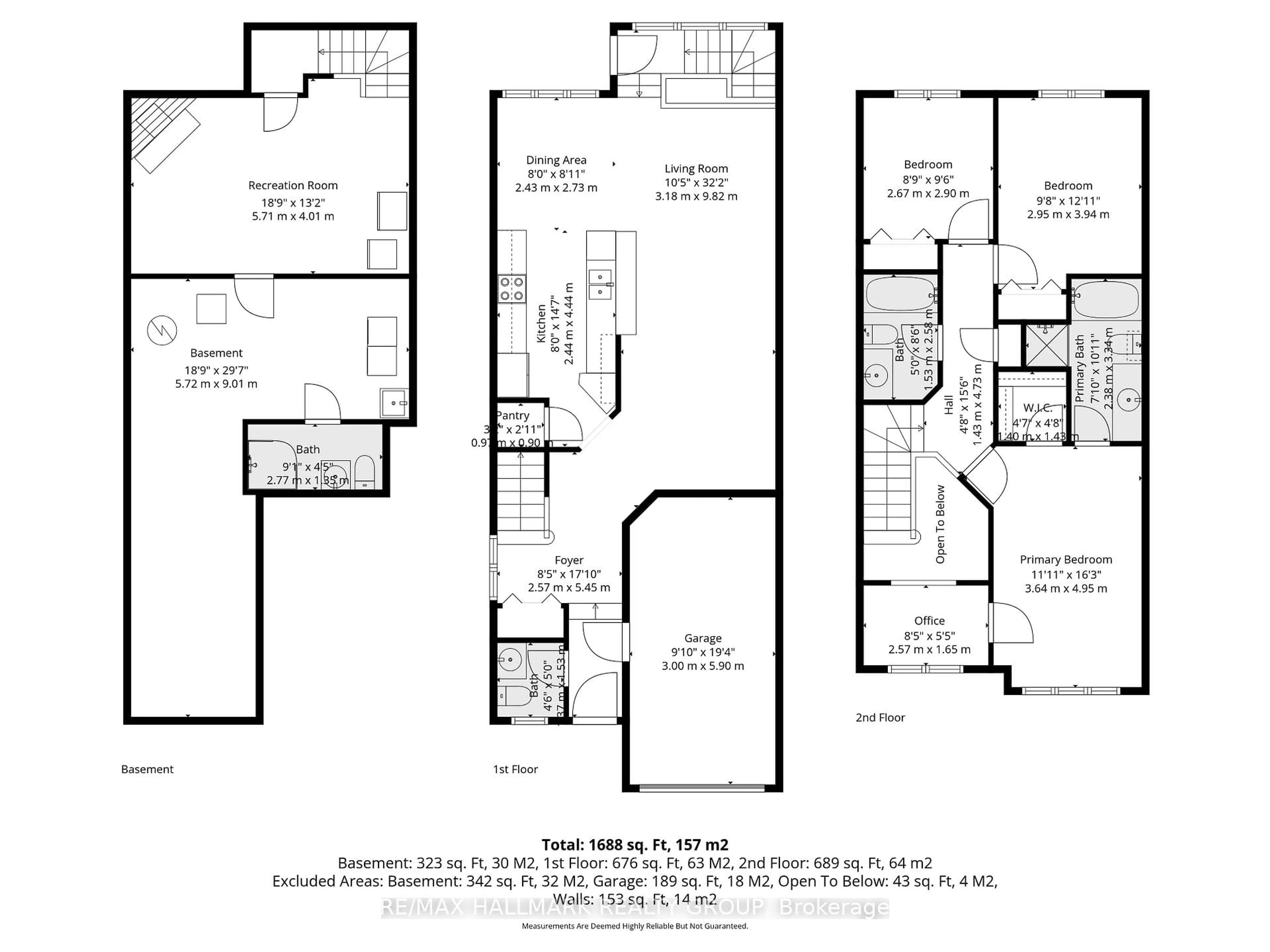 Floor plan for 759 Everton Way, Ottawa Ontario K1V 1Y7