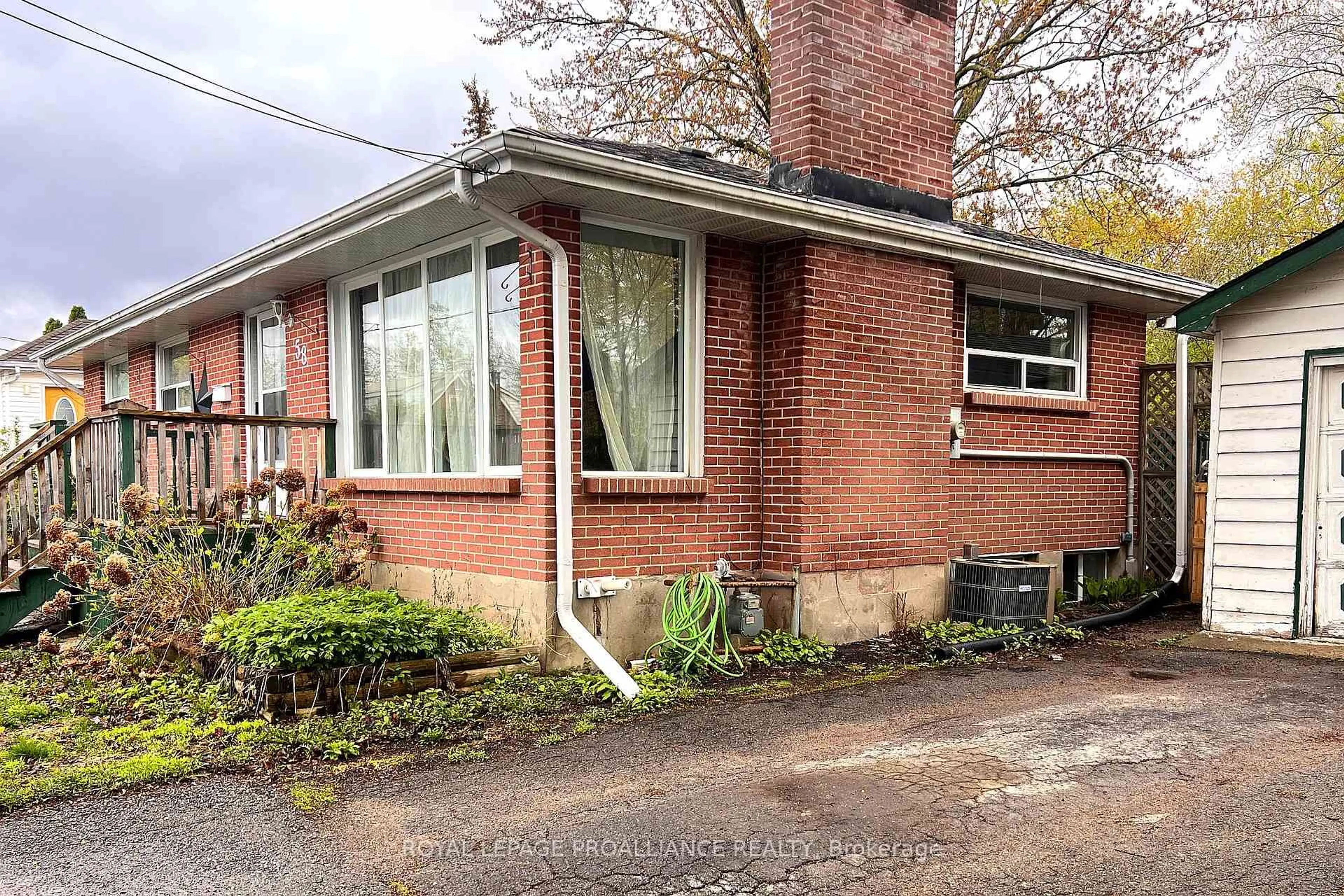 Home with brick exterior material, street for 58 Ponton St, Belleville Ontario K8P 3T6