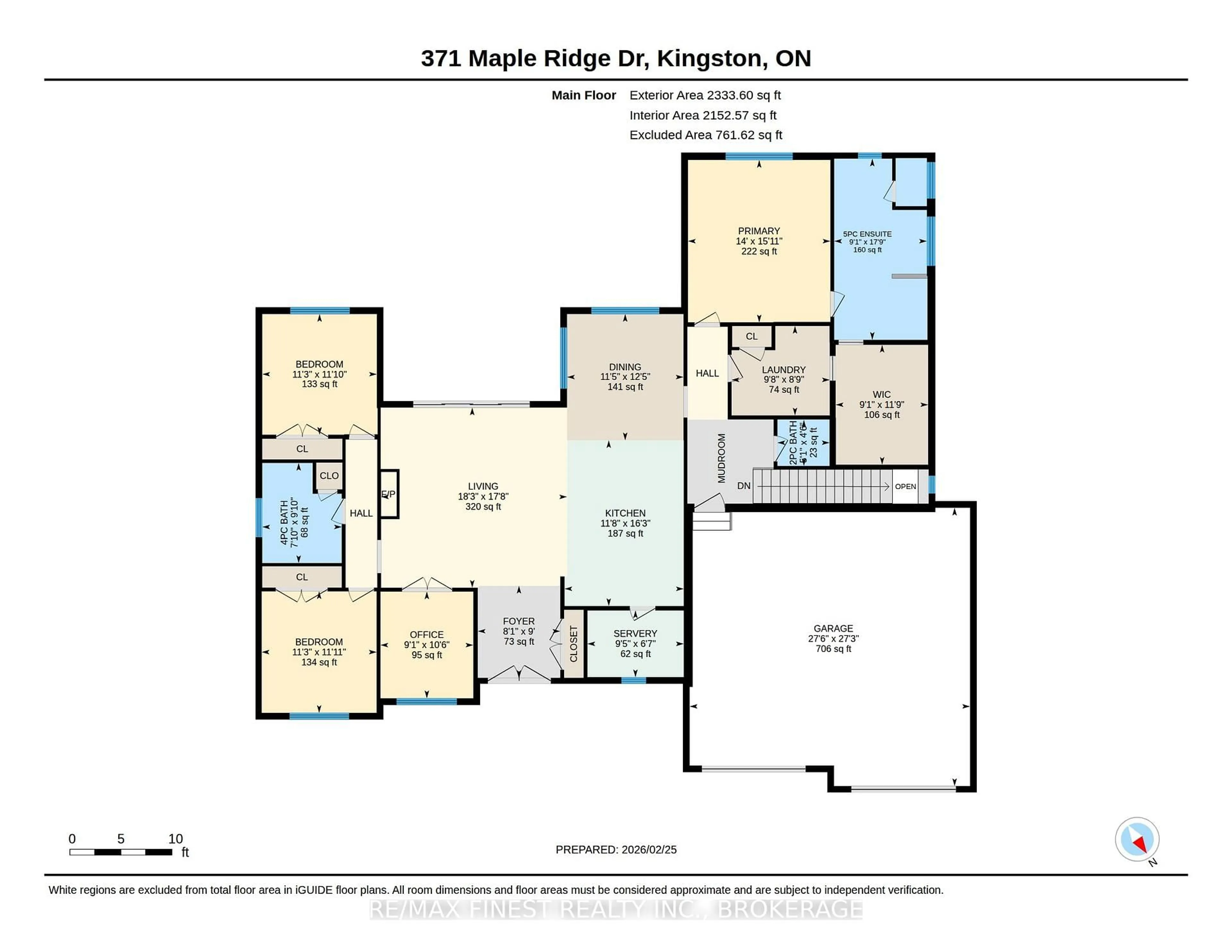 Floor plan for 371 Maple Ridge Dr, Kingston Ontario K7M 5P1