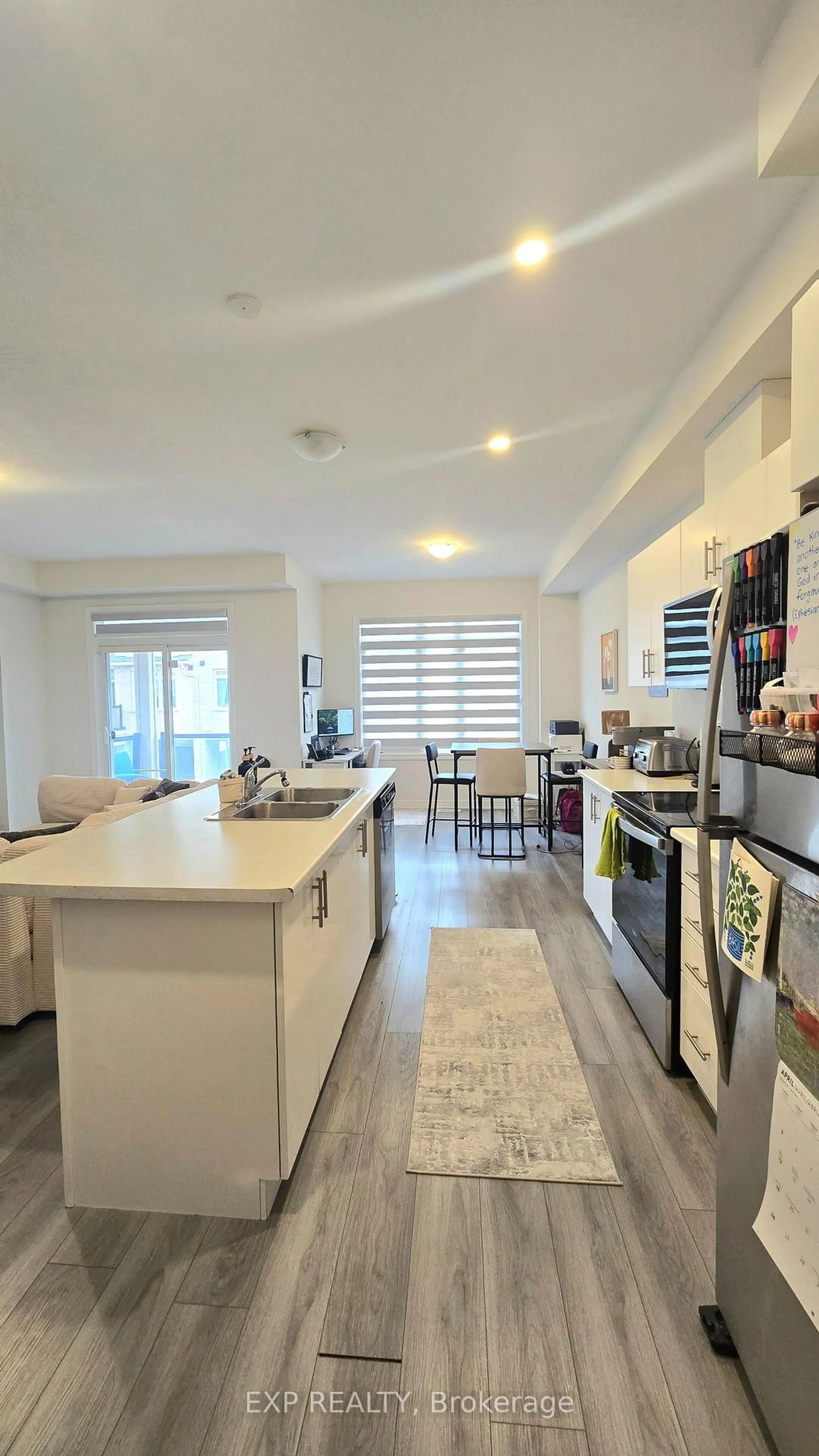Open concept kitchen, unknown for 40 Zinfandel Dr #54, Hamilton Ontario L8E 0L1