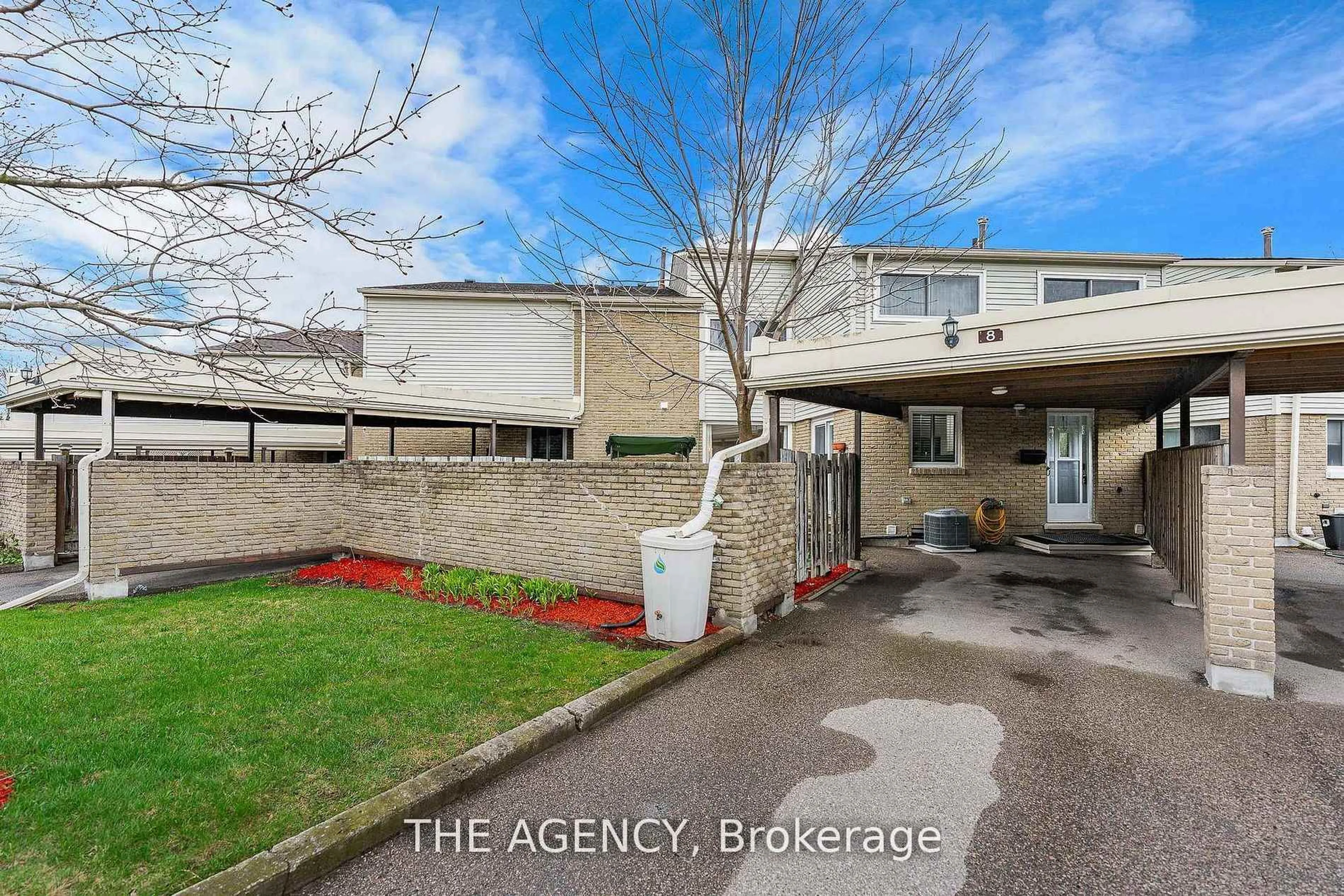 A pic from outside/outdoor area/front of a property/back of a property/a pic from drone, building for 415 Morgan Ave #8, Kitchener Ontario N2A 2V6