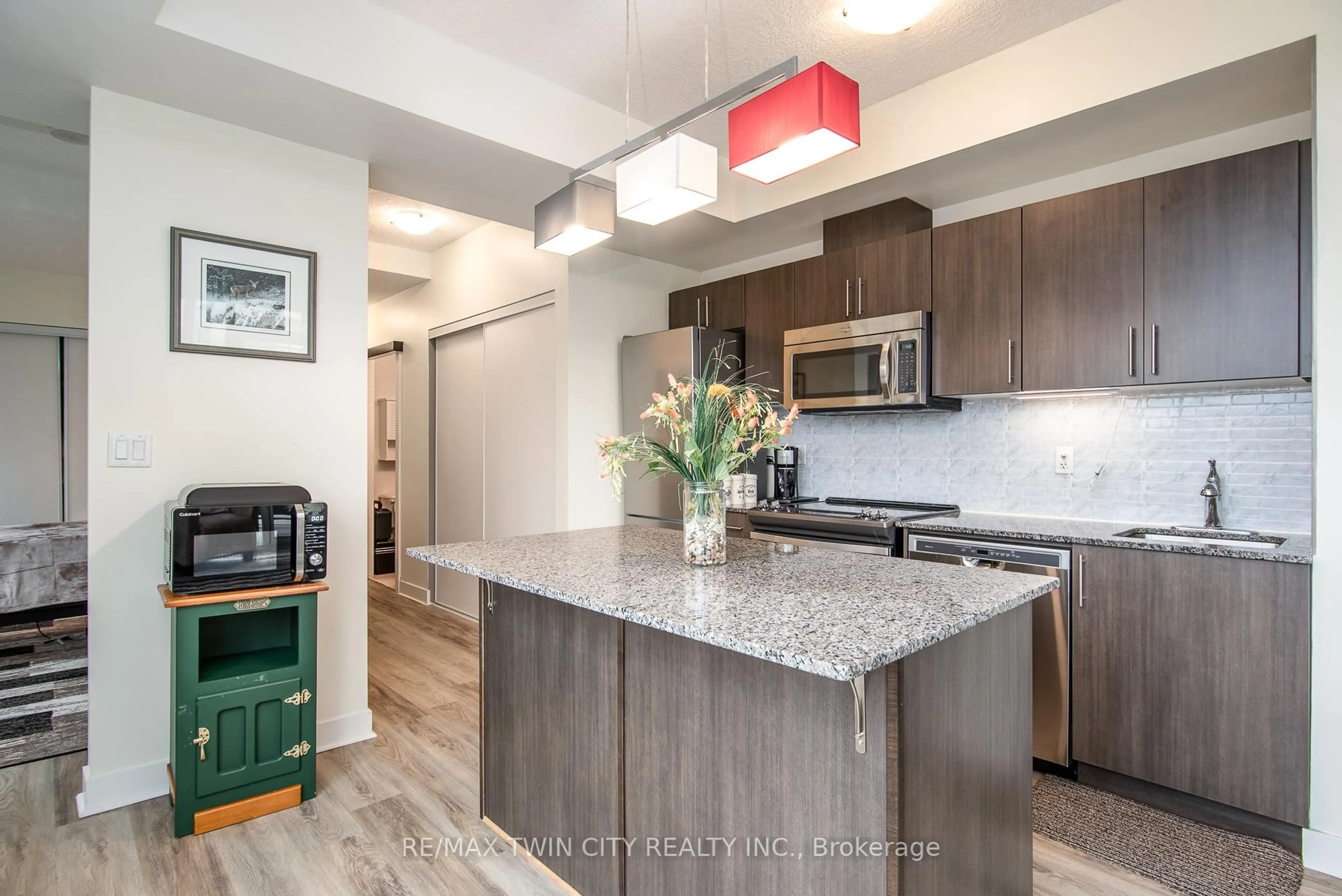 Open concept kitchen, unknown for 150 Water St #803, Cambridge Ontario N1R 0B5