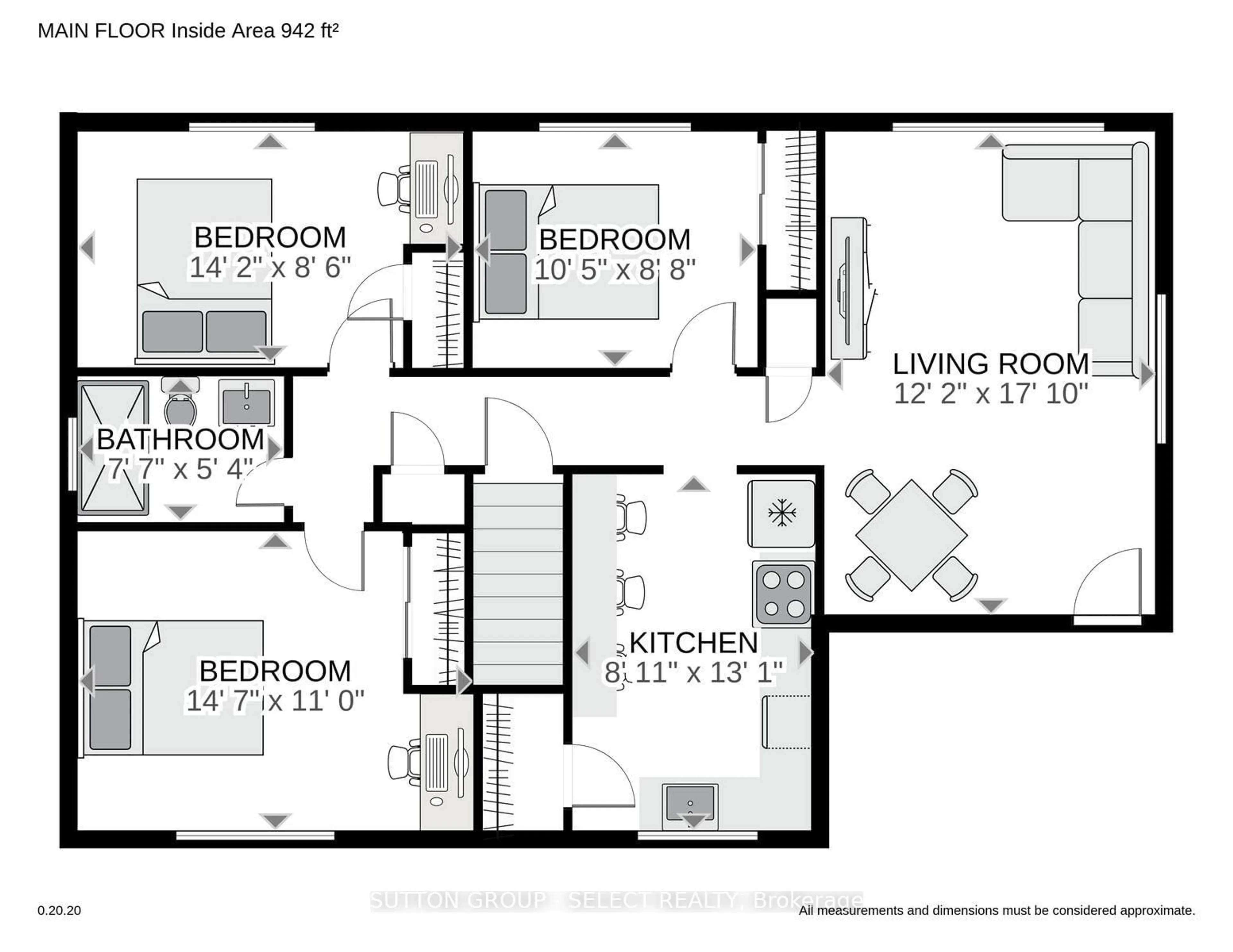 Floor plan for 47 Rogers Ave, London North Ontario N6H 1G6