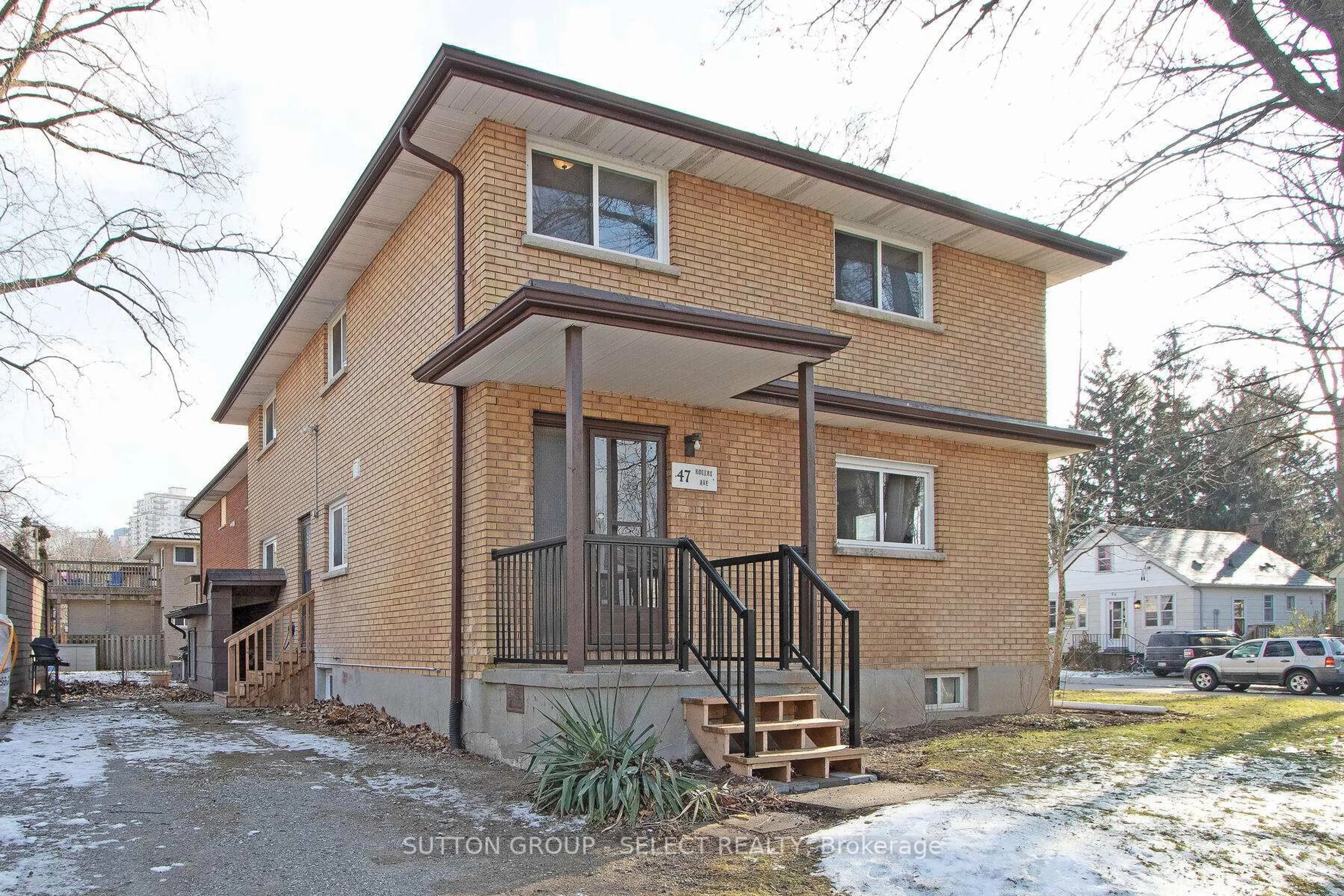 Home with brick exterior material, street for 47 Rogers Ave, London North Ontario N6H 1G6