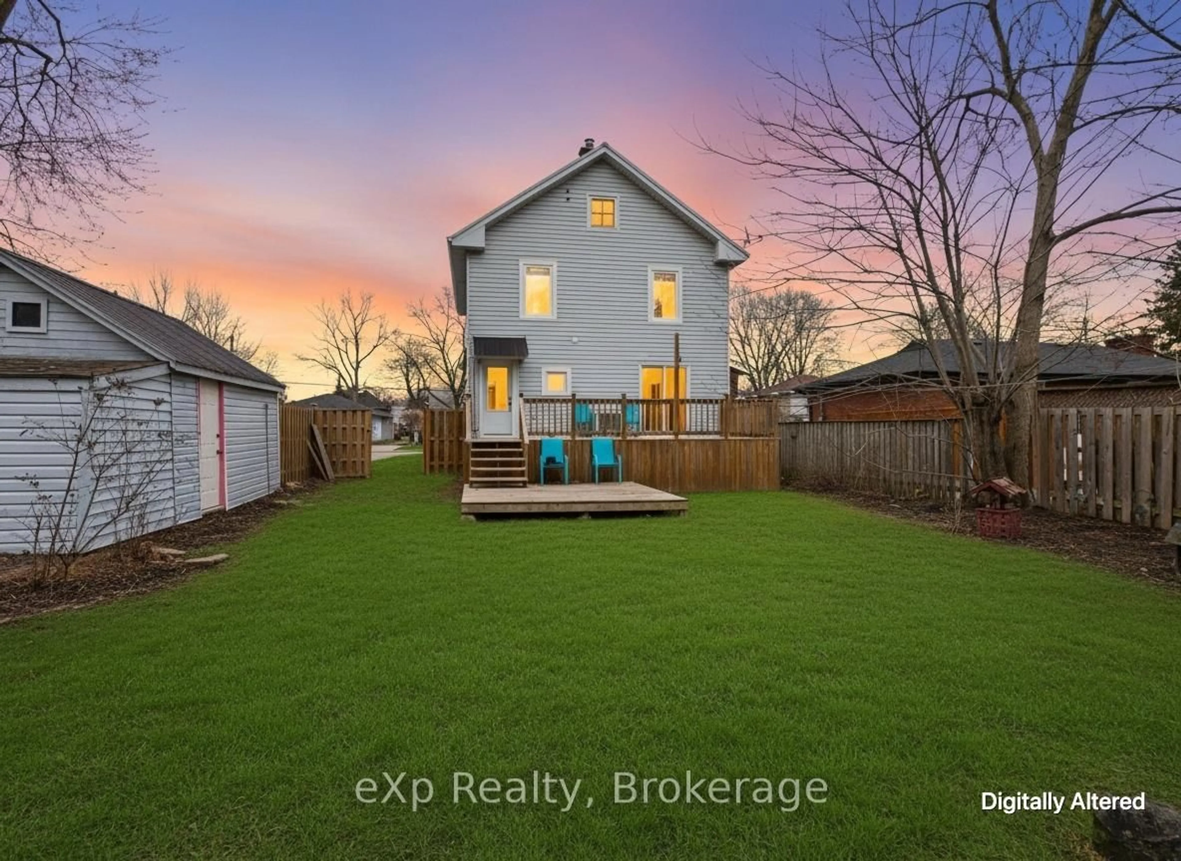 A pic from outside/outdoor area/front of a property/back of a property/a pic from drone, unknown for 276 Foster Ave, Belleville Ontario K8N 3R5