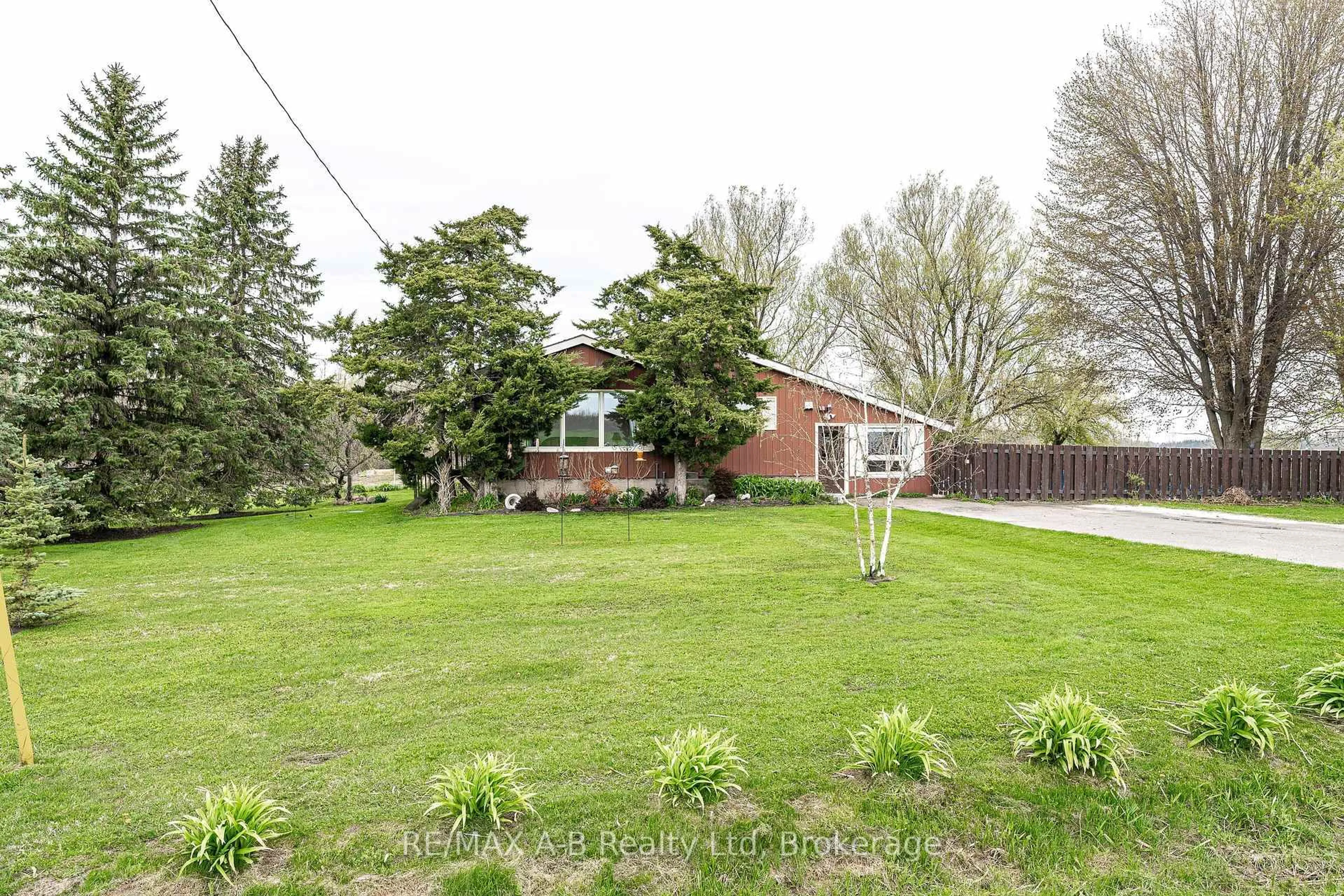 A pic from outside/outdoor area/front of a property/back of a property/a pic from drone, street for 2624 Line 47, Perth East Ontario N0K 1J0
