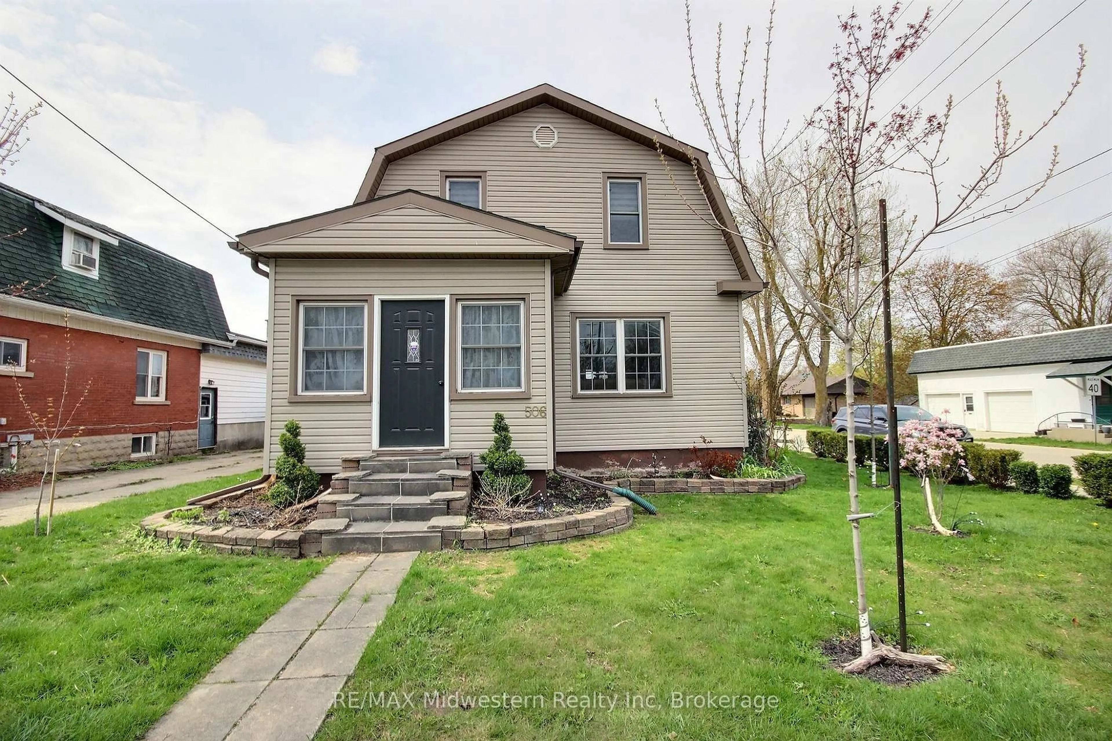 Home with brick exterior material, street for 506 Main St, North Perth Ontario N4W 2C6
