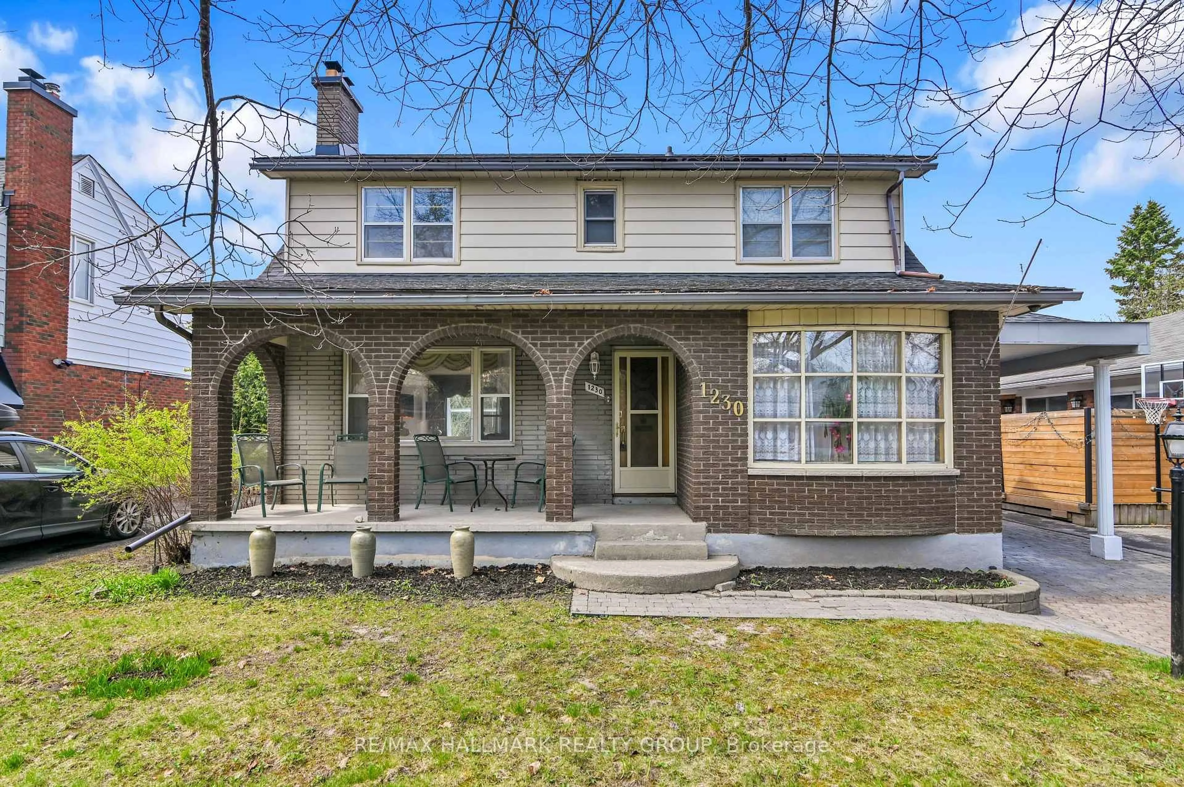 Home with brick exterior material, street for 1230 Major St, Ottawa Ontario K2C 2S2