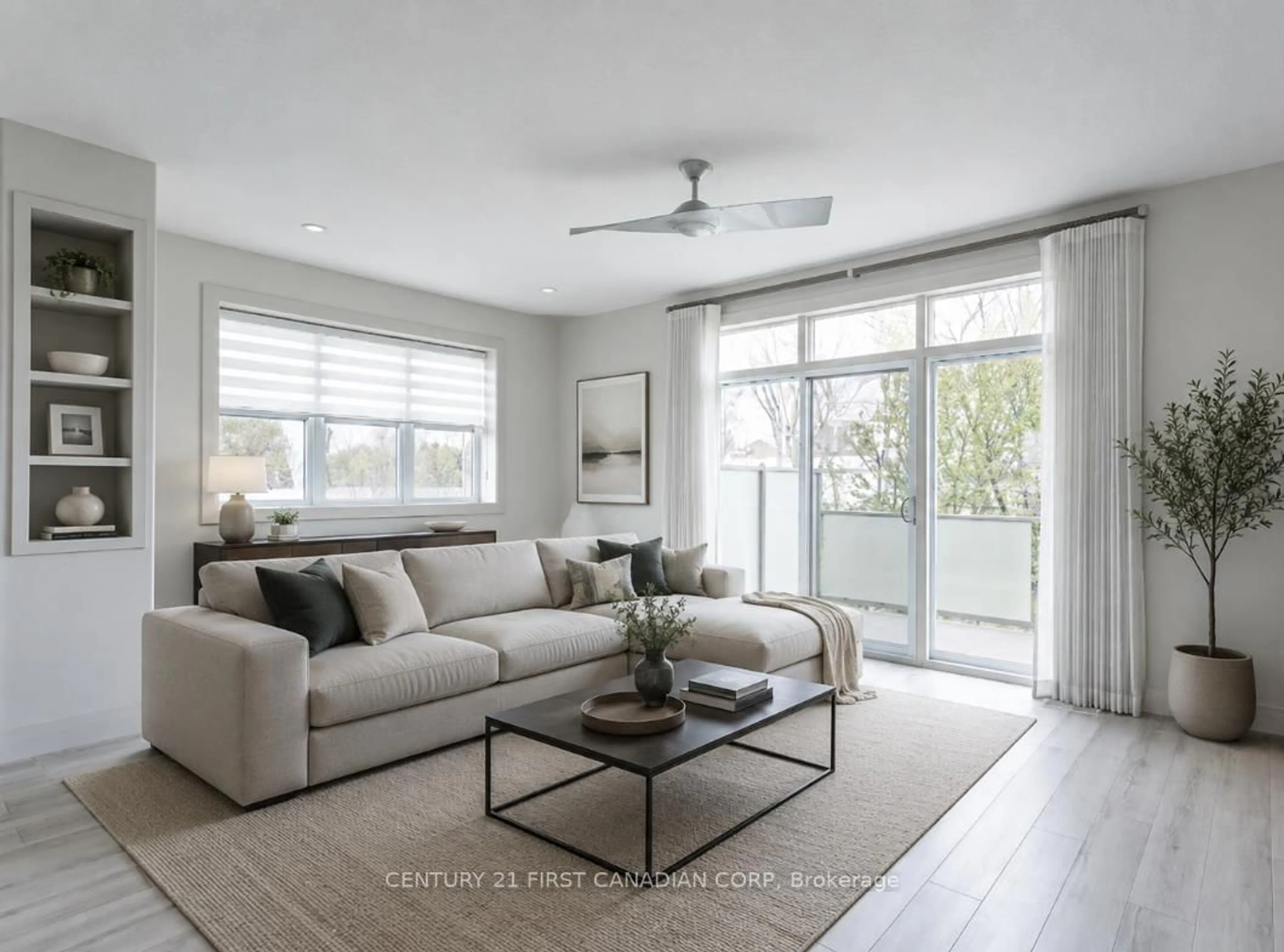 Living room with furniture, unknown for 1040 Coronation Dr #61, London North Ontario N6G 0R8