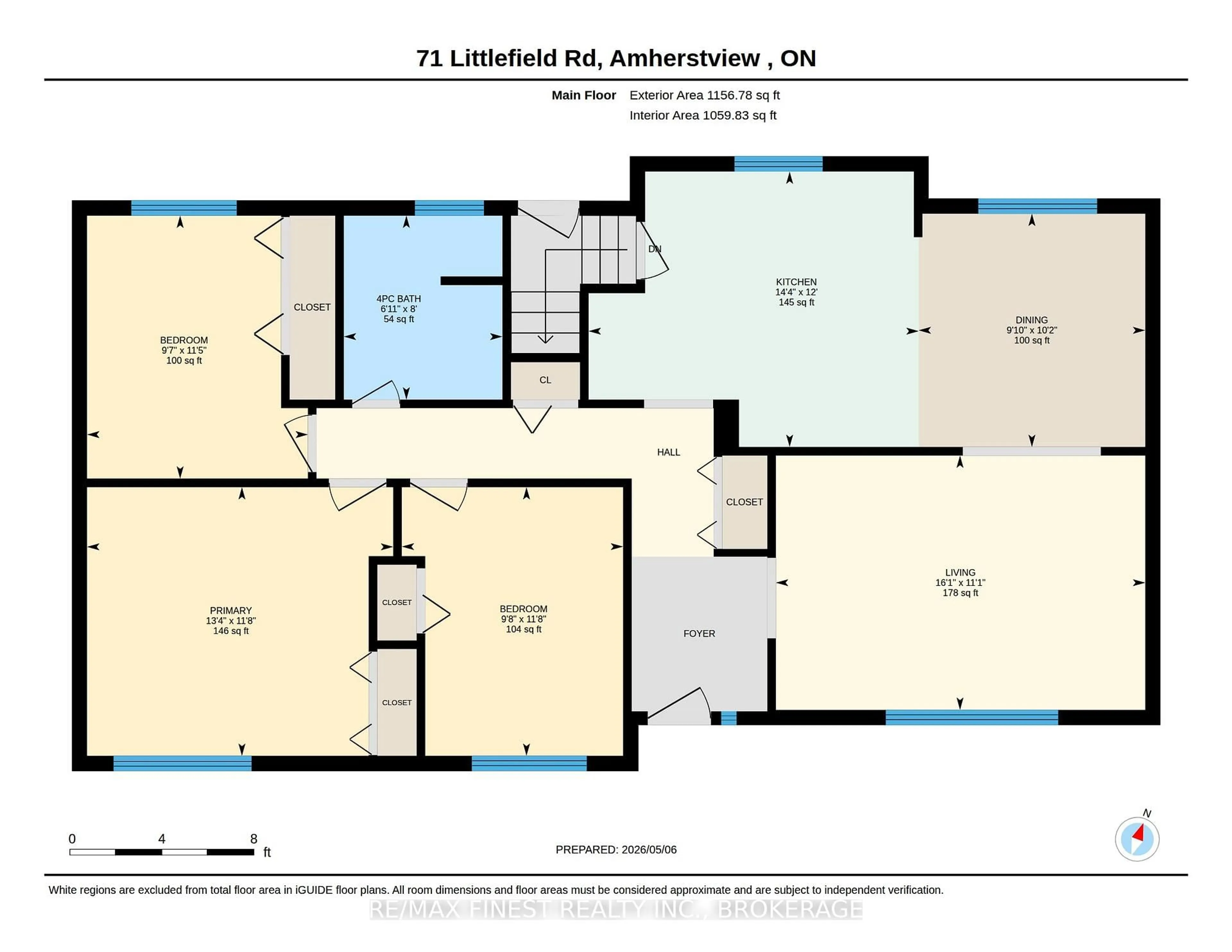 Floor plan for 71 Littlefield Rd, Loyalist Ontario K7N 1S1