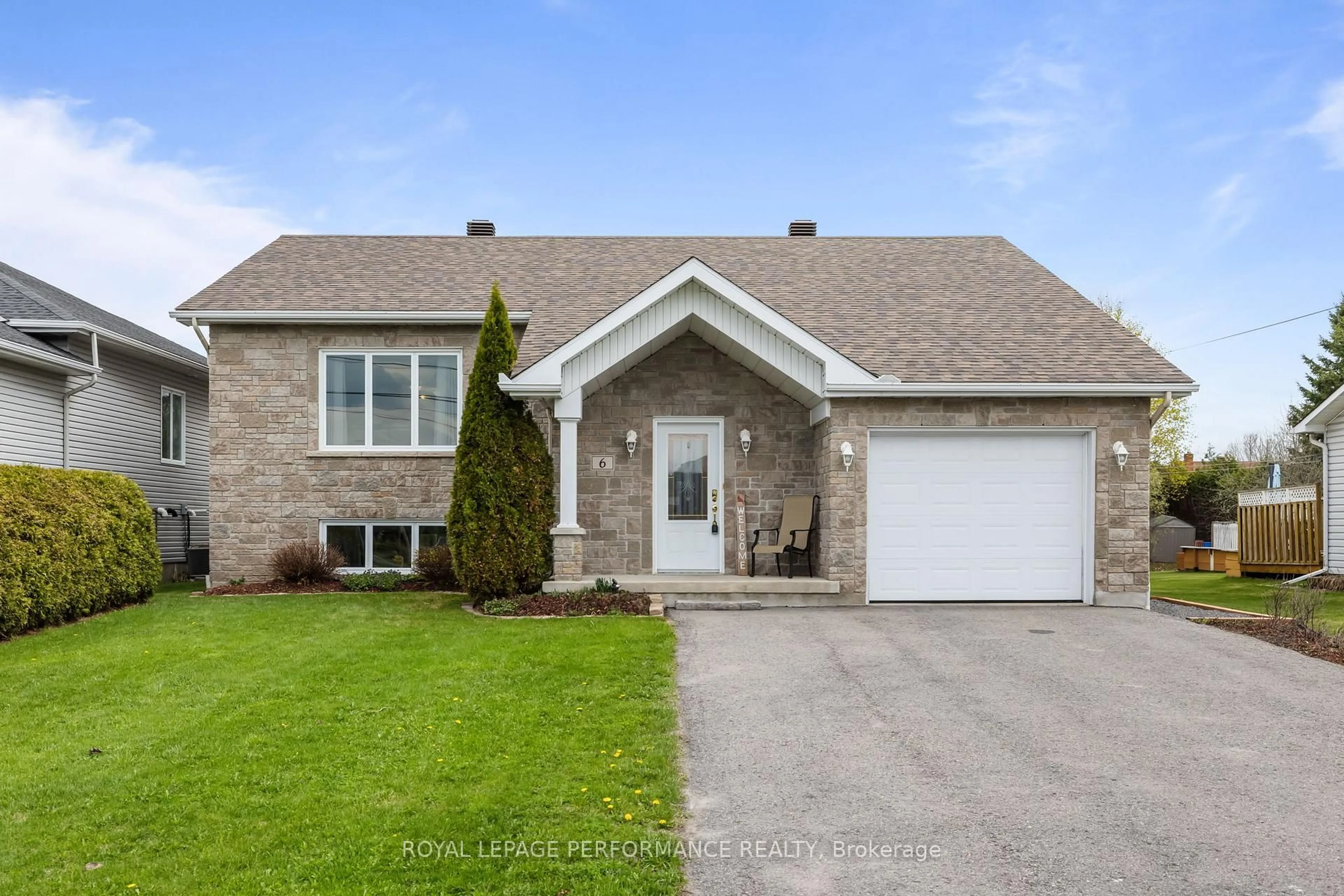 Home with brick exterior material, street for 6 Sarah St, Casselman Ontario K0A 1M0