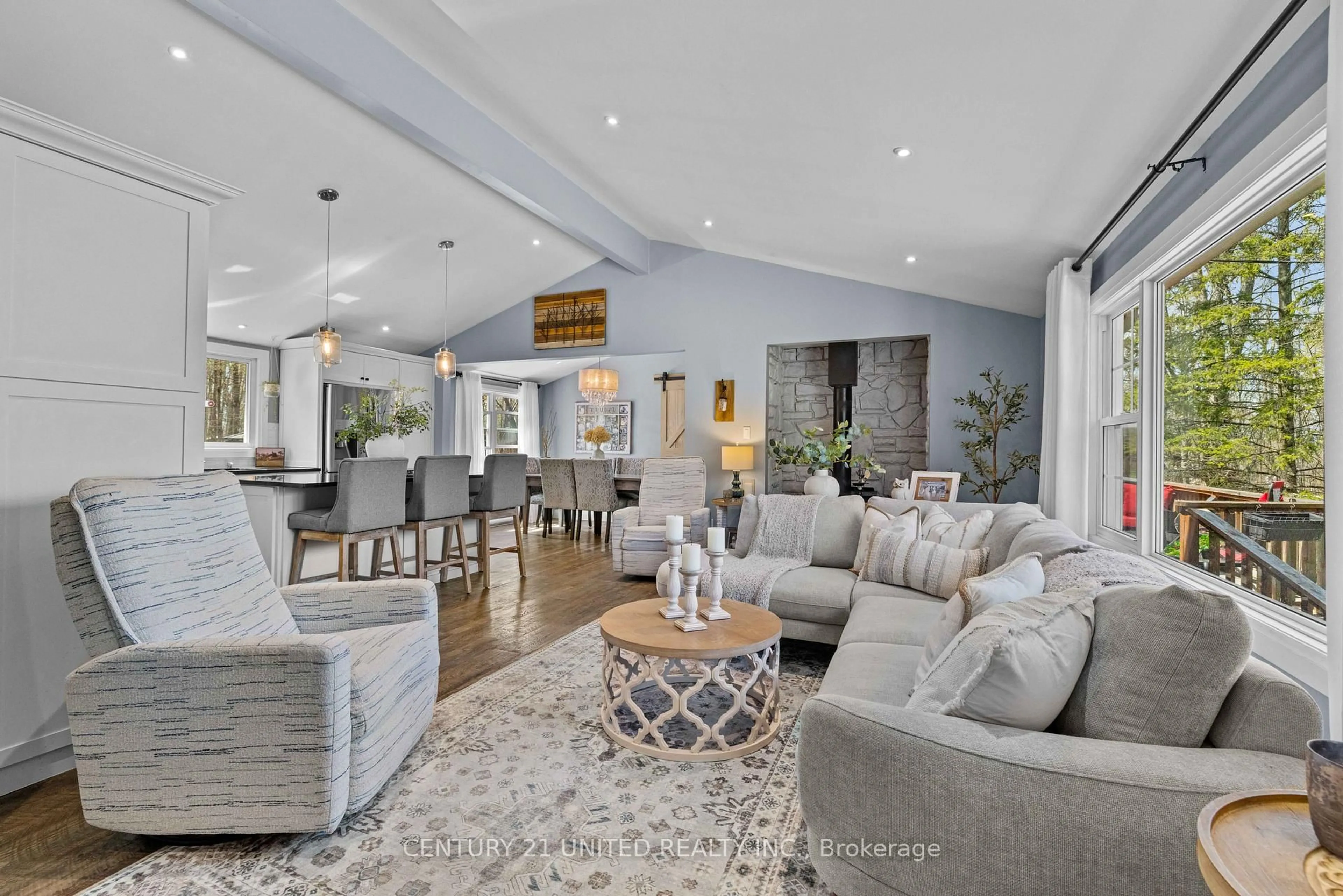 Living room with furniture, unknown for 11 Birch Terrace, Trent Lakes Ontario K0L 1J0