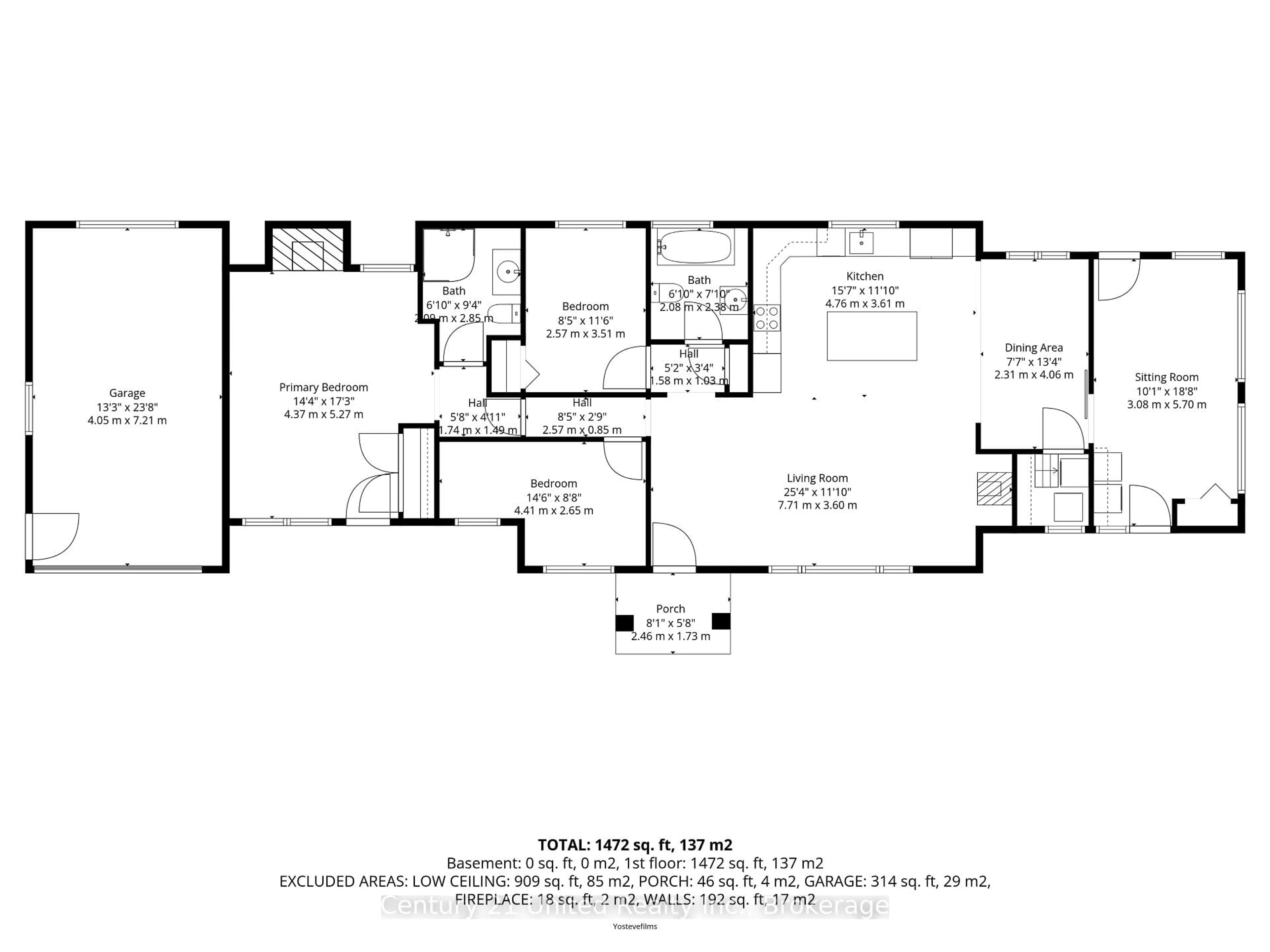 Floor plan for 11 Birch Terrace, Trent Lakes Ontario K0L 1J0