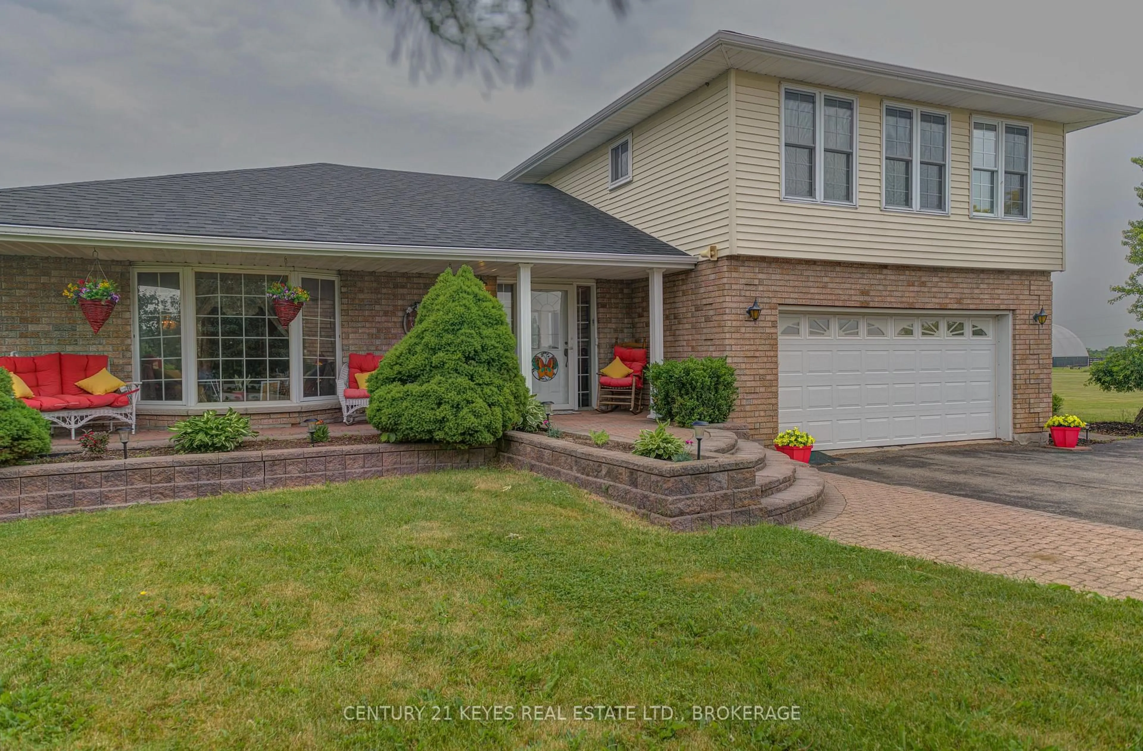 Home with brick exterior material, street for 1254 Outlet Rd, Lansdowne Village Ontario K0E 1L0