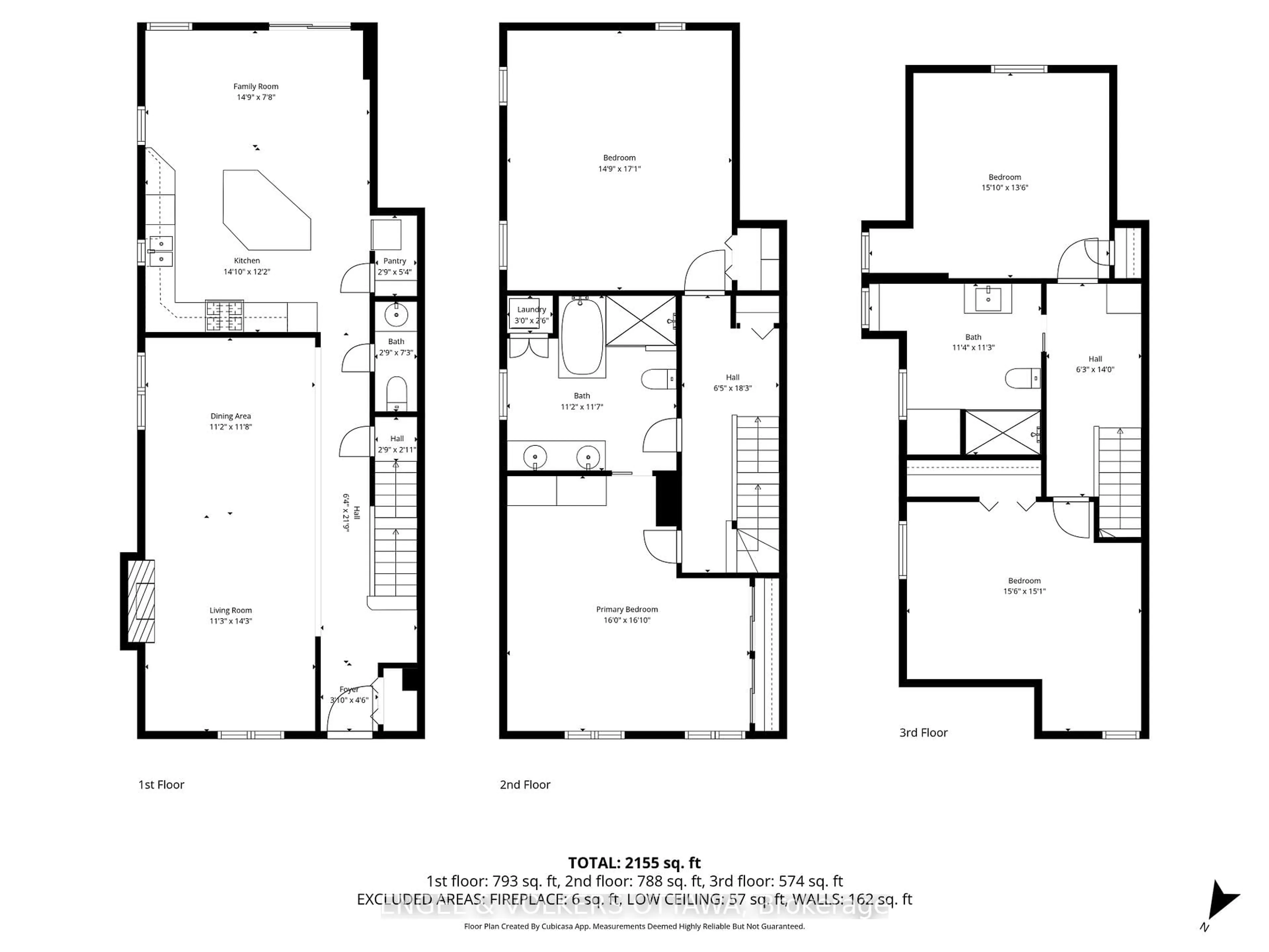 Floor plan for 82 Second Ave, Ottawa Ontario K1S 2H5