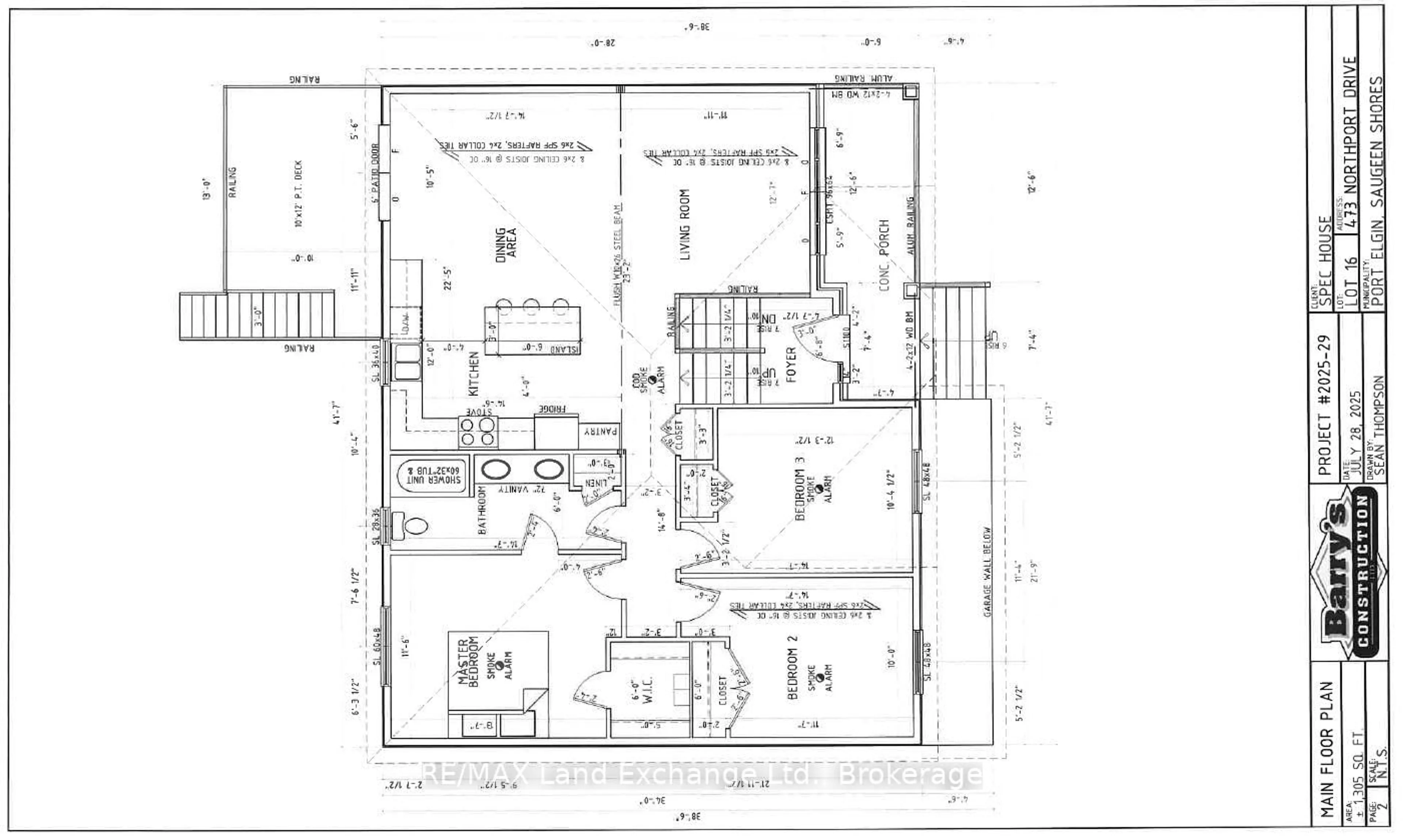 Floor plan for 473 Northport Dr, Saugeen Shores Ontario N0H 2C8