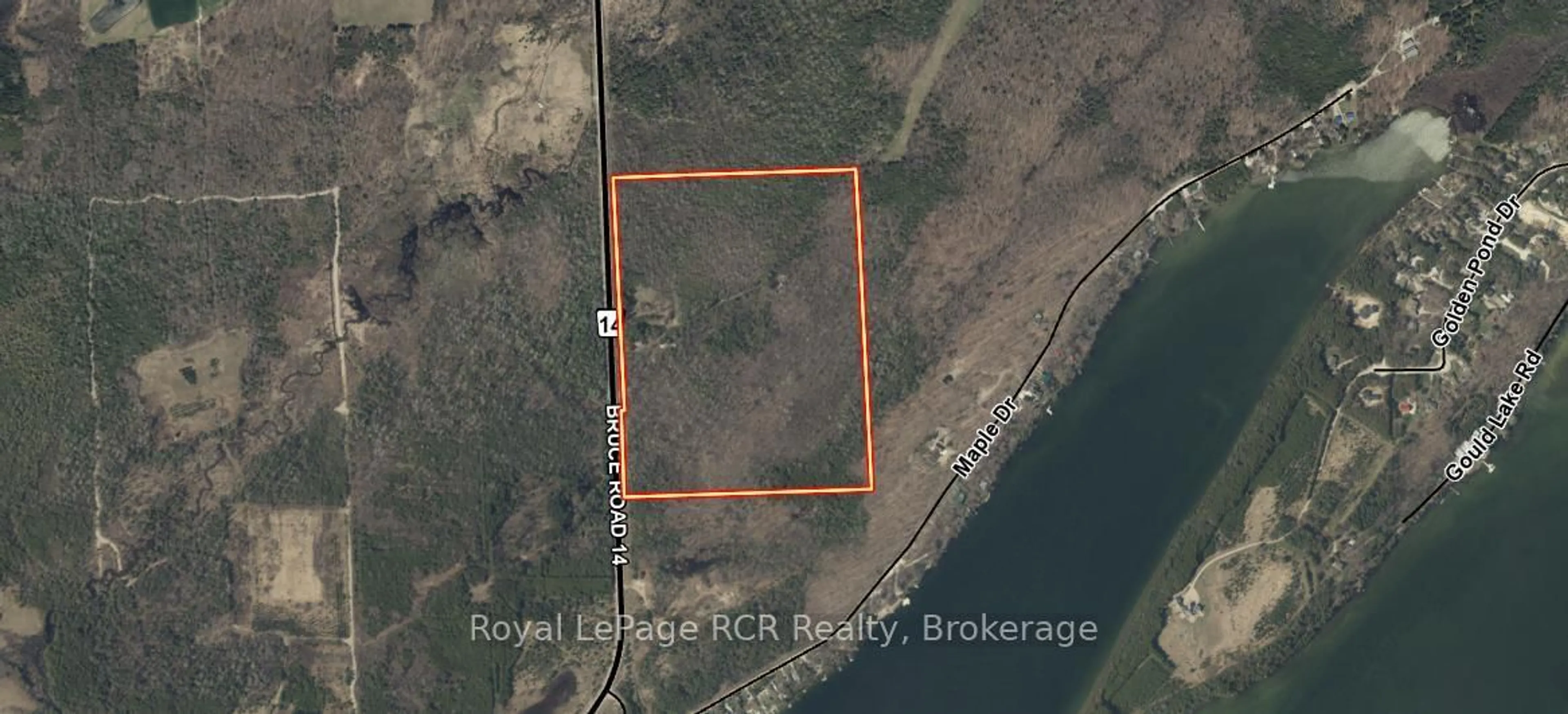 Picture of a map for 792 Bruce 14 Rd, South Bruce Peninsula Ontario N0H 2T0