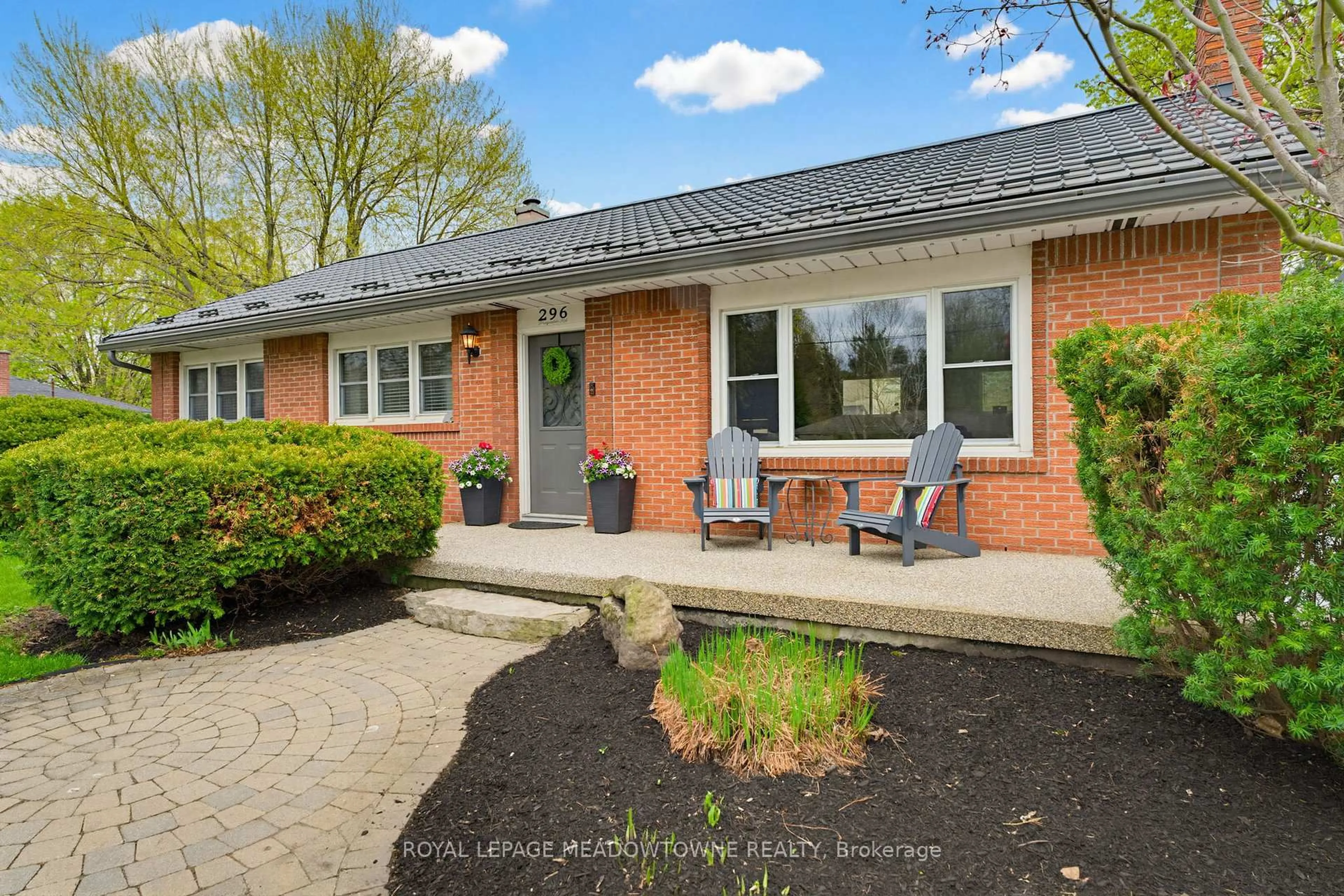 Home with brick exterior material, street for 296 Progreston Rd, Hamilton Ontario L0R 1H1