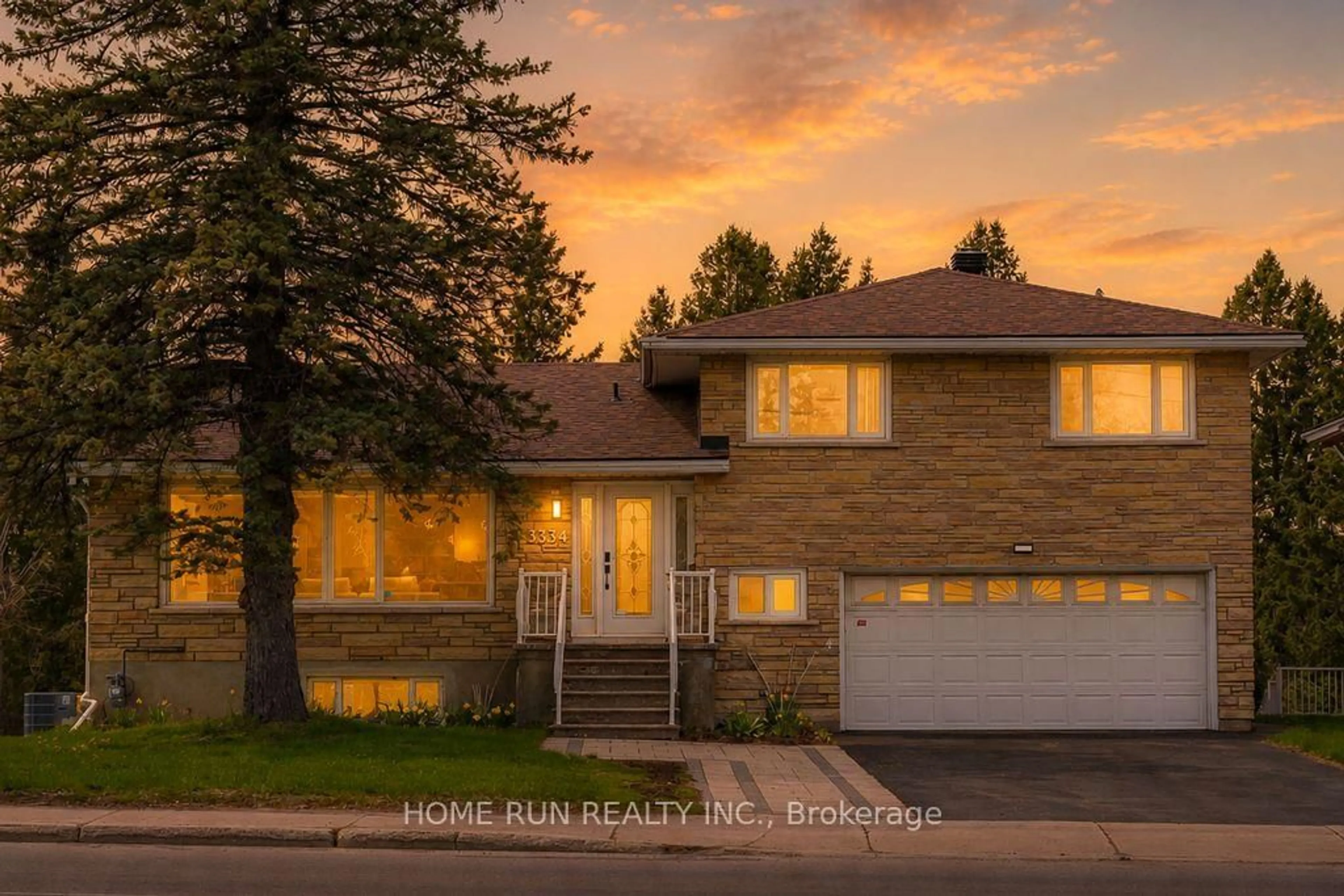Home with brick exterior material, street for 3334 Riverside Dr, Ottawa Ontario K1V 8P1