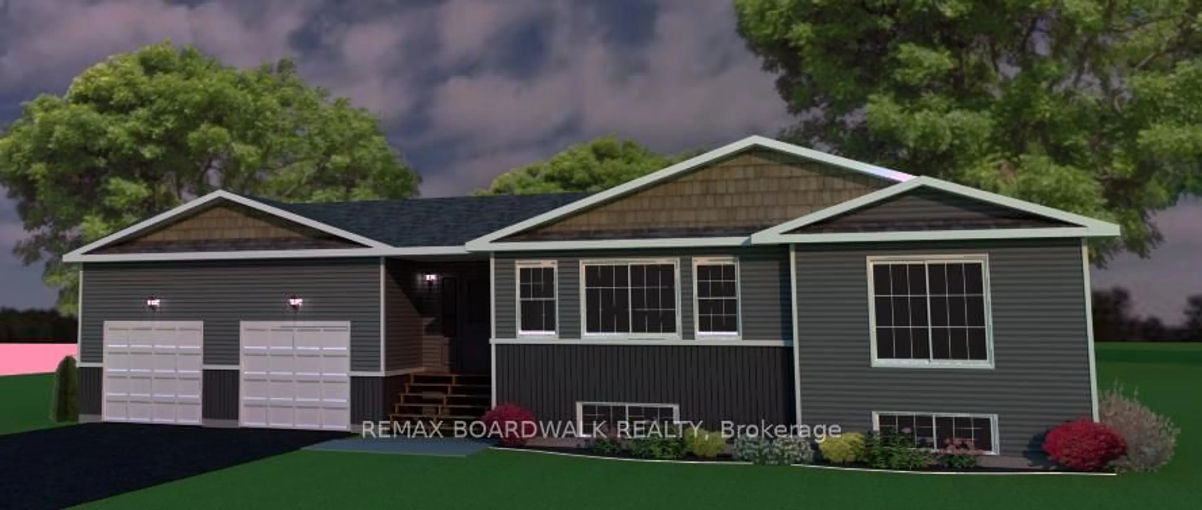 Home with vinyl exterior material, unknown for Lot 105 Ford Rd, Montague Ontario K7A 0G8