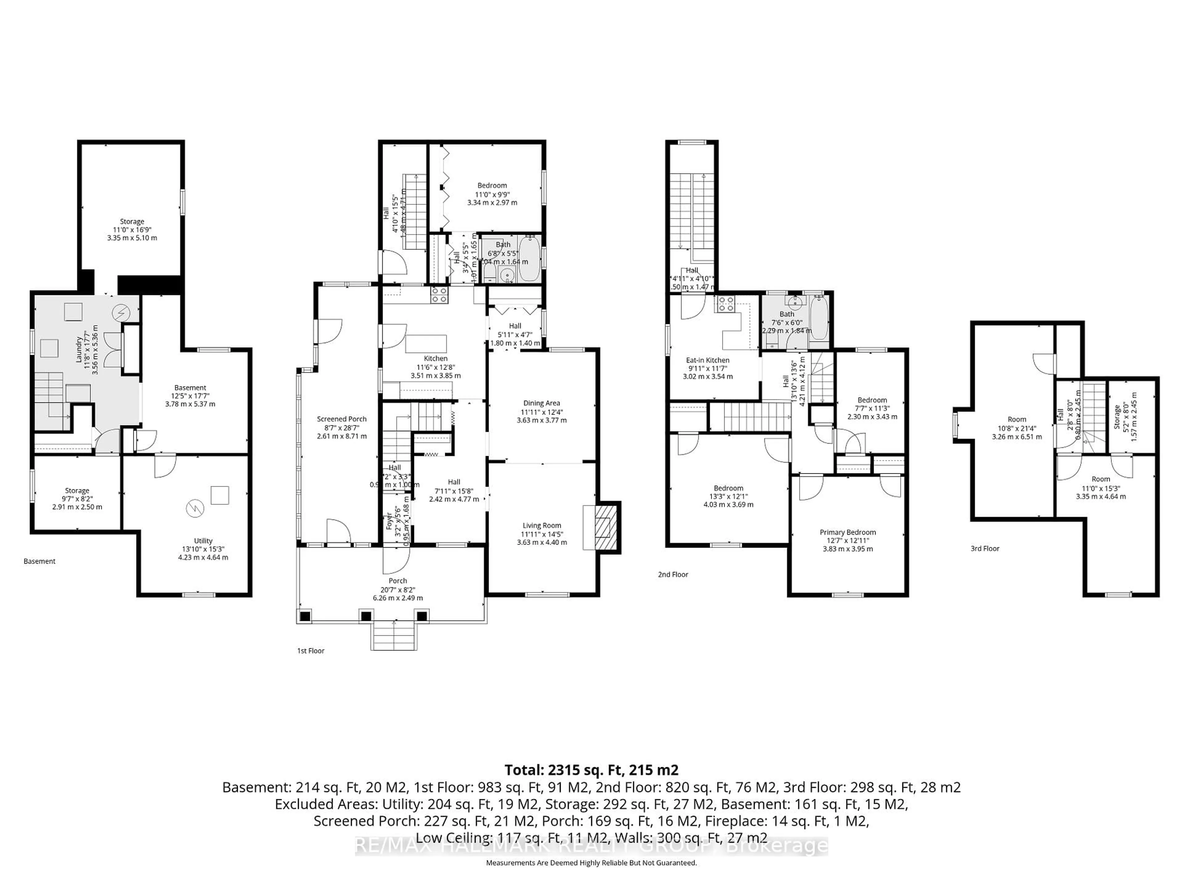 Floor plan for 45 Russell Ave, Ottawa Ontario K1N 7W9