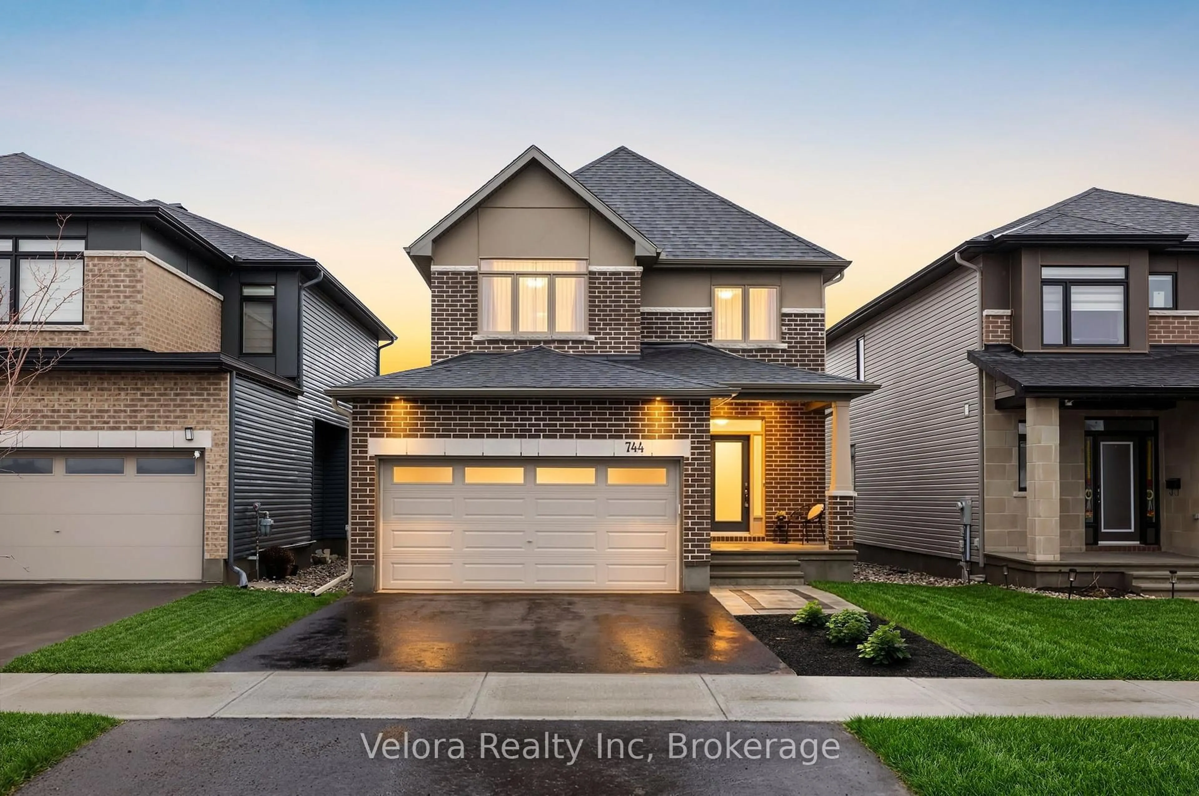 Home with brick exterior material, street for 744 Cope Dr, Ottawa Ontario K2S 2P8