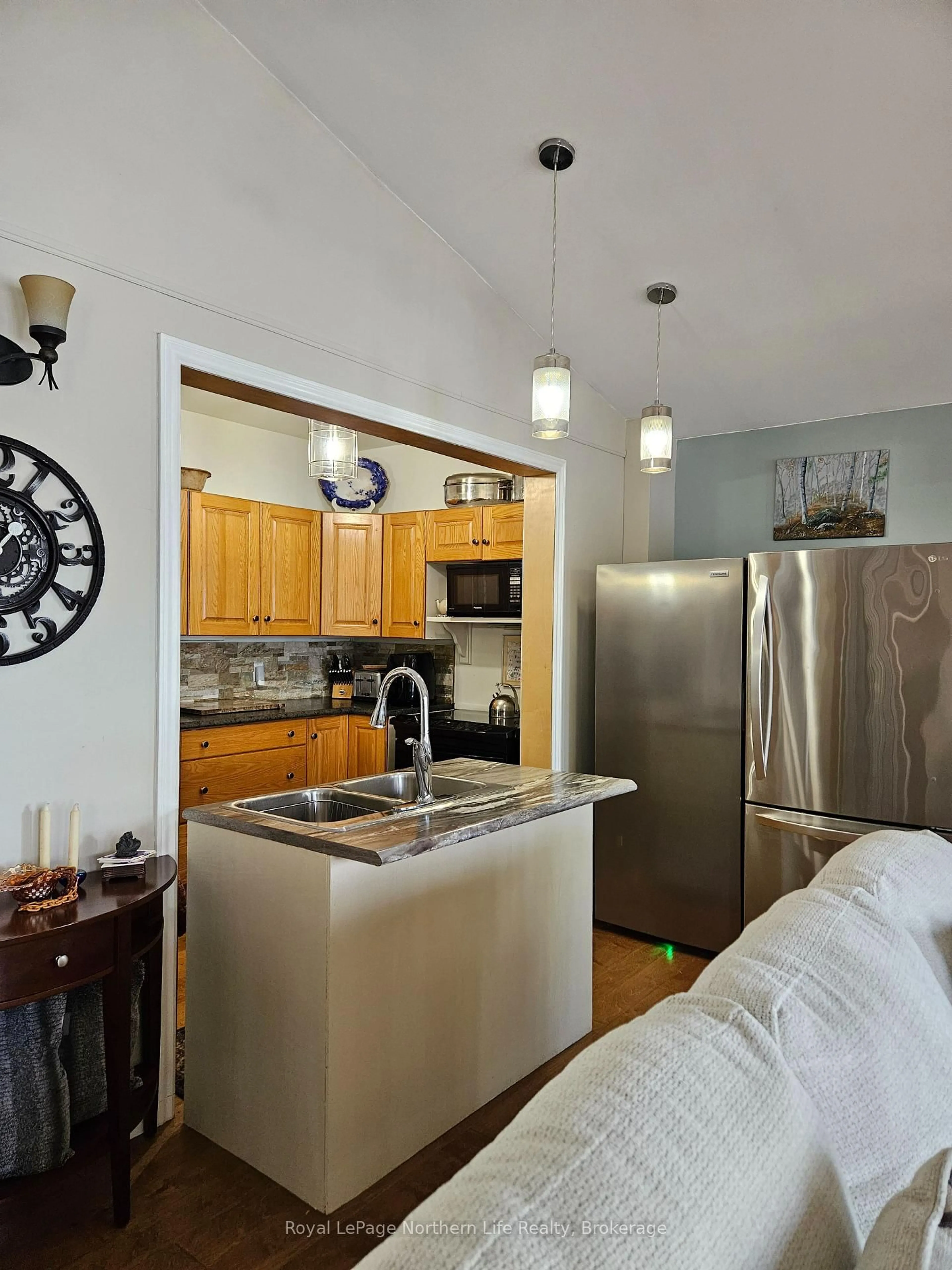 Open concept kitchen, unknown for 170 TALON LAKE Rd, Calvin Ontario P0H 2E0