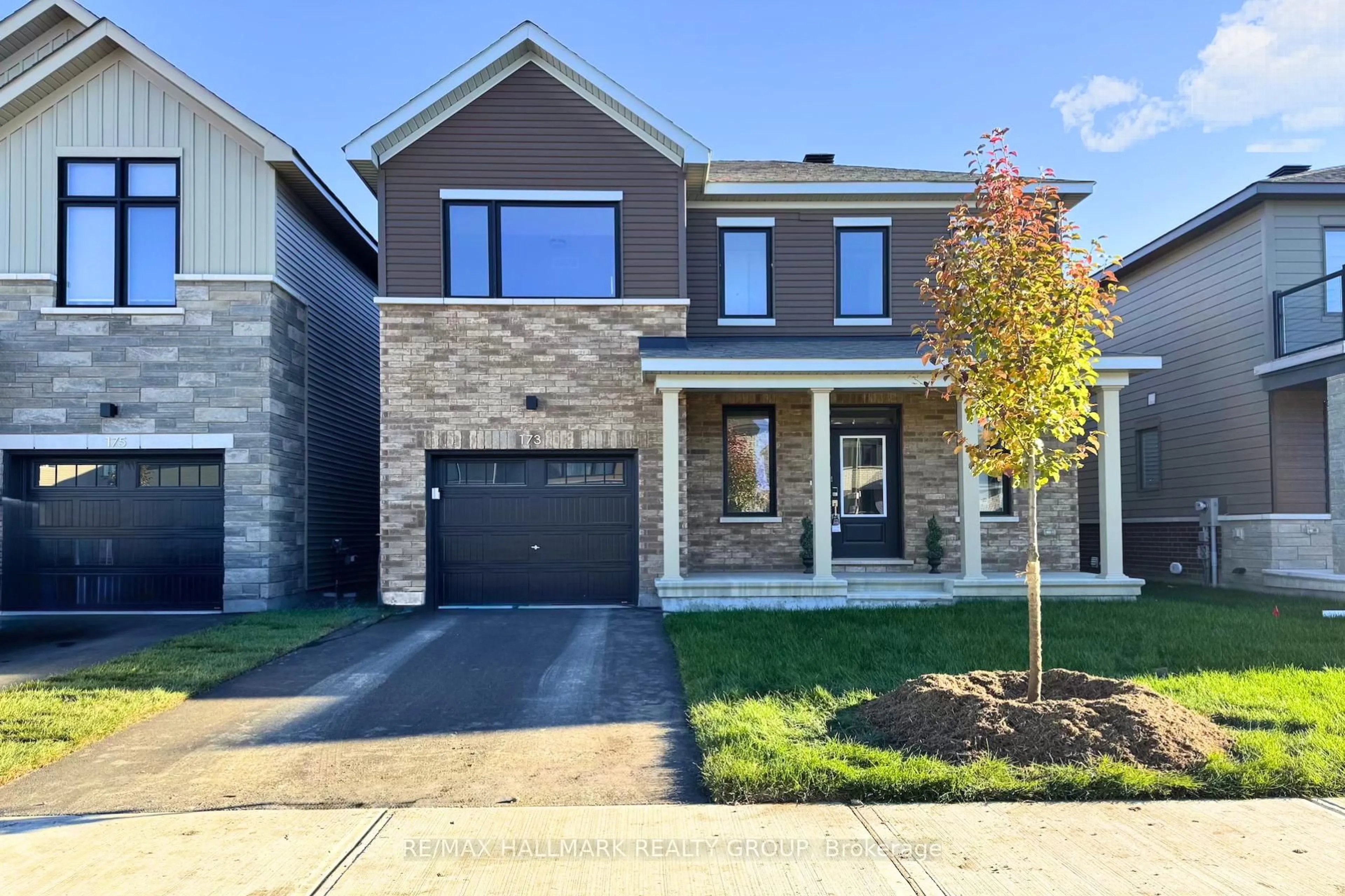 Home with brick exterior material, street for 173 Conservancy Dr, Nepean Ontario K2J 7L8