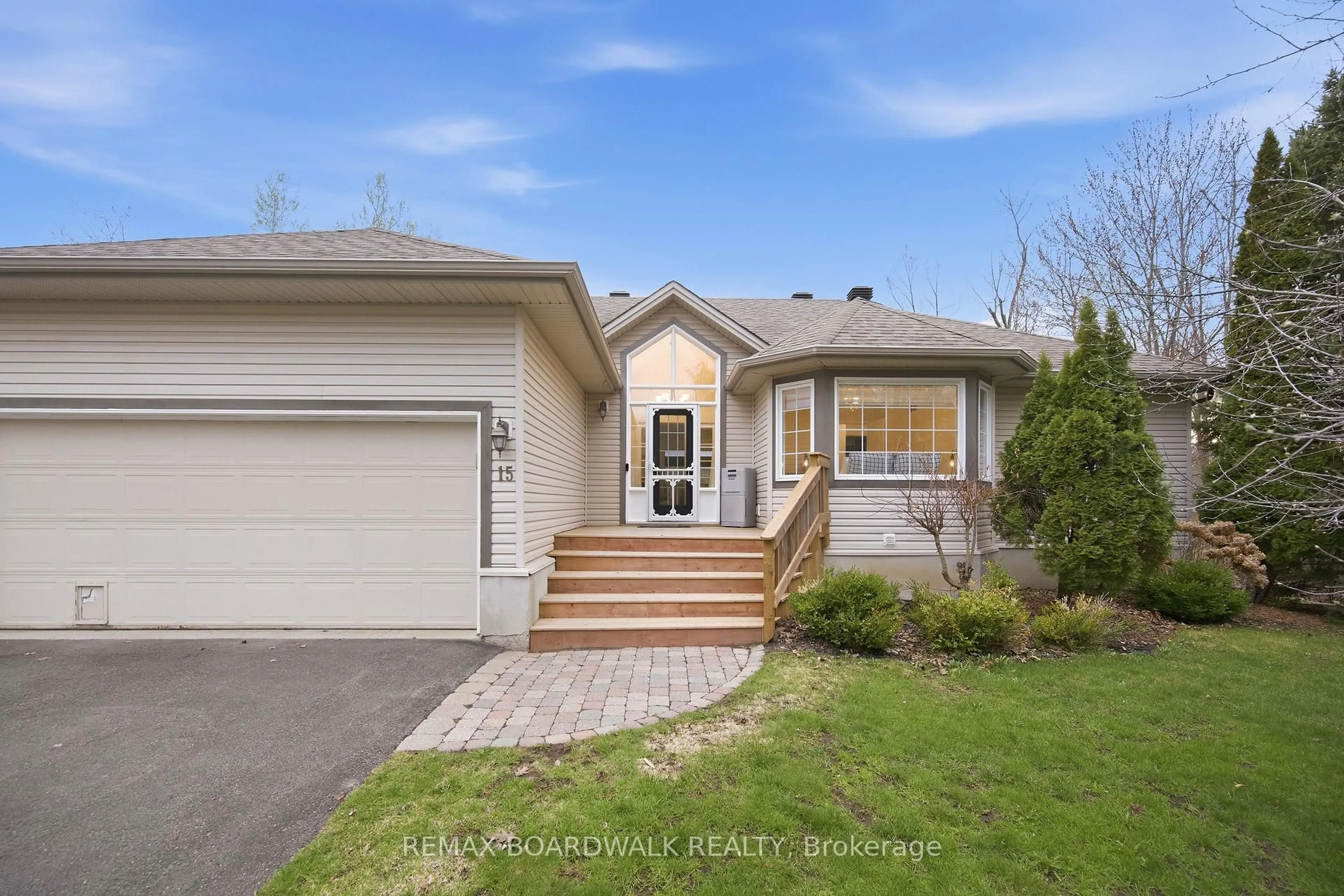 Home with vinyl exterior material, street for 15 Birch Dr, North Grenville Ontario K0G 1J0