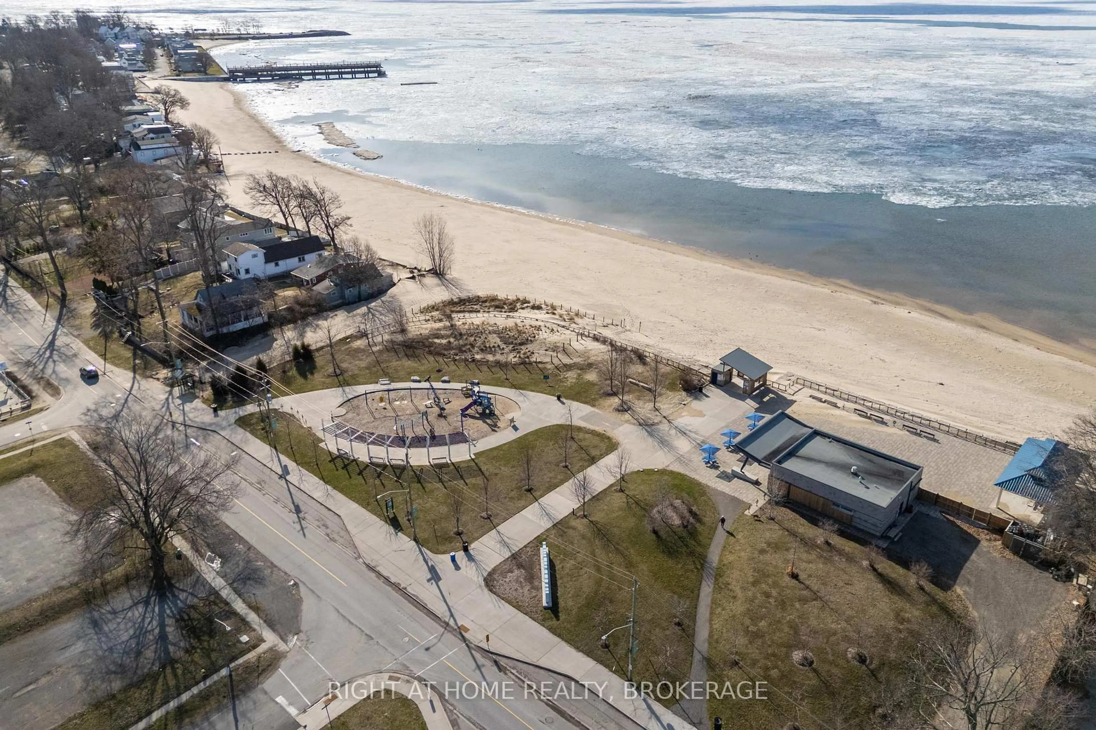 A pic from outside/outdoor area/front of a property/back of a property/a pic from drone, water/lake/river/ocean view for 4345 Erie Rd, Fort Erie Ontario L0S 1B0