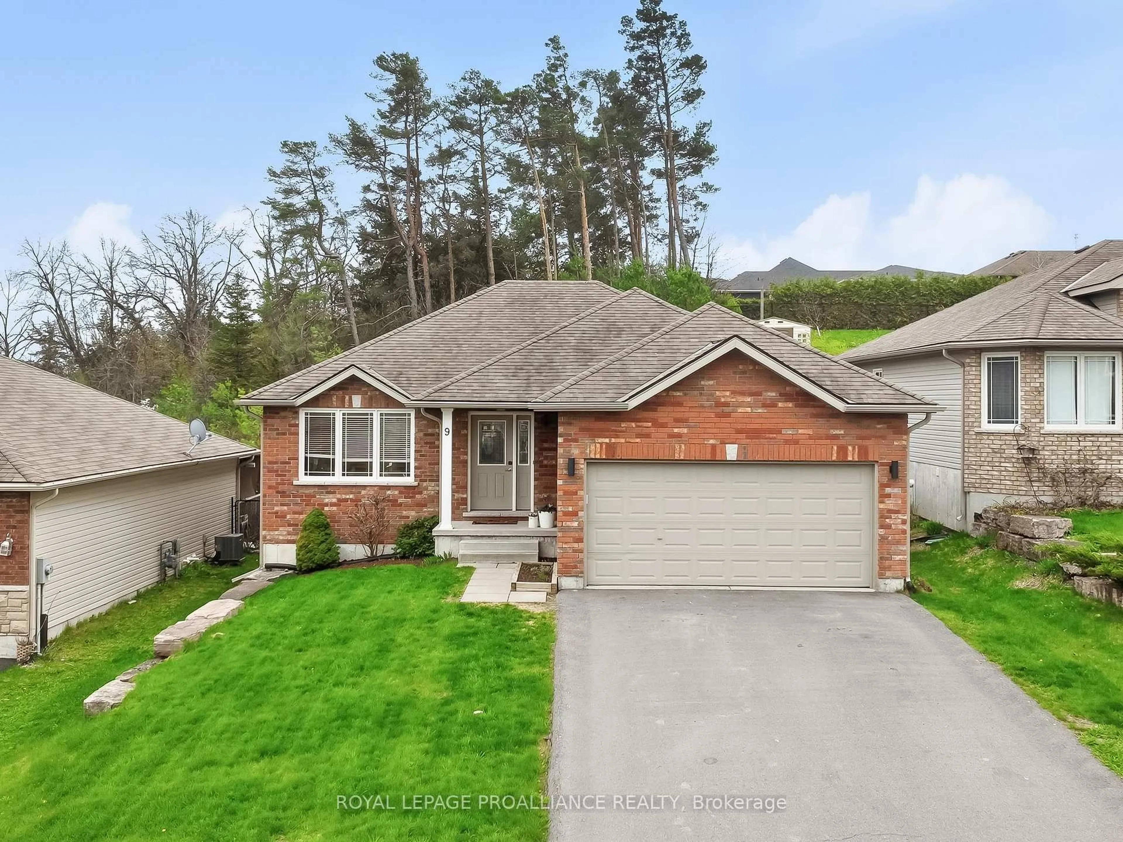 Home with brick exterior material, street for 9 Mitchell Dr, Hastings Ontario K0K 2C0